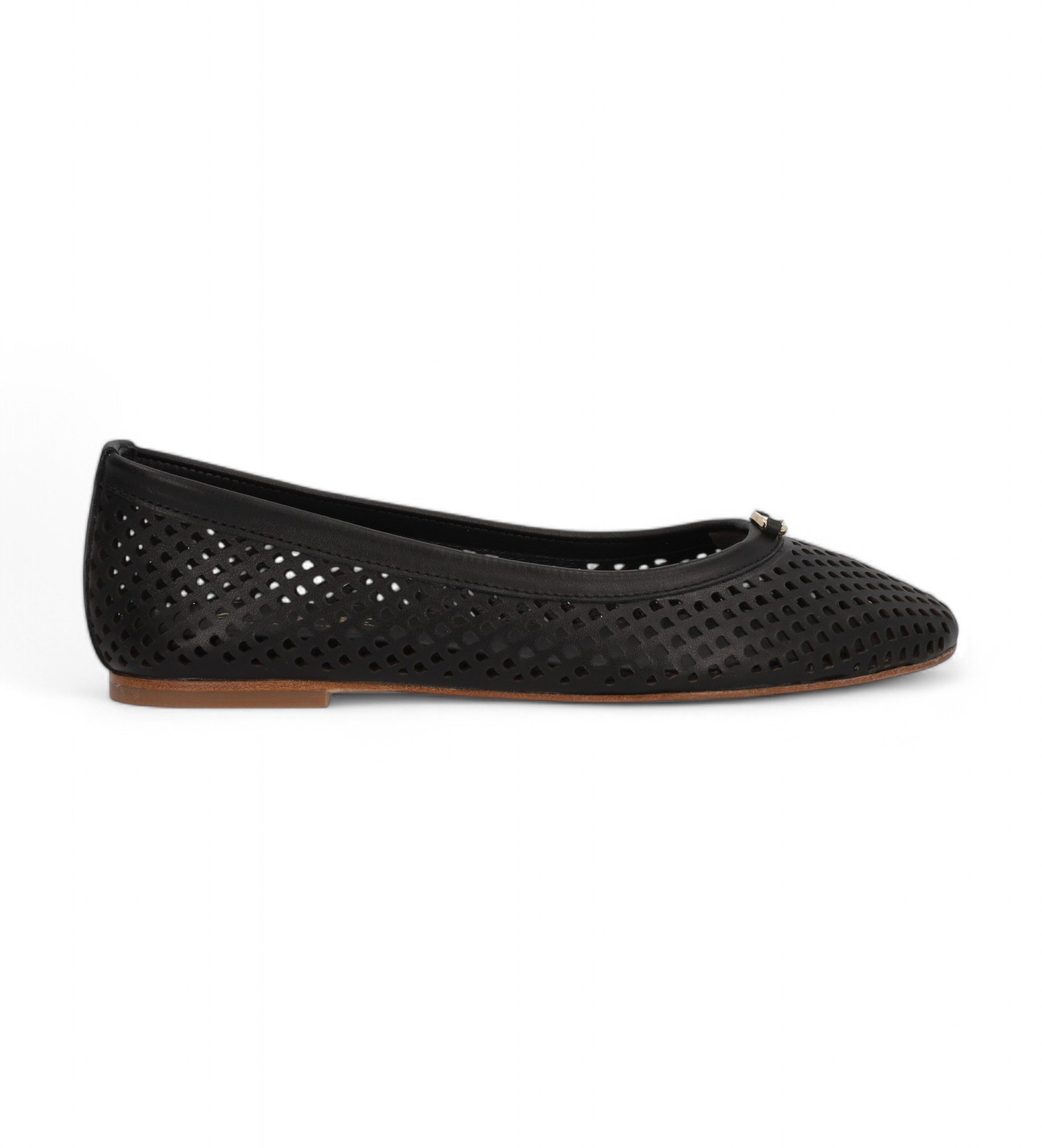 Alpe für Damen. 541813 Leder Ballerinas Liss schwarz (36), Wohnung, Keine, Lässig