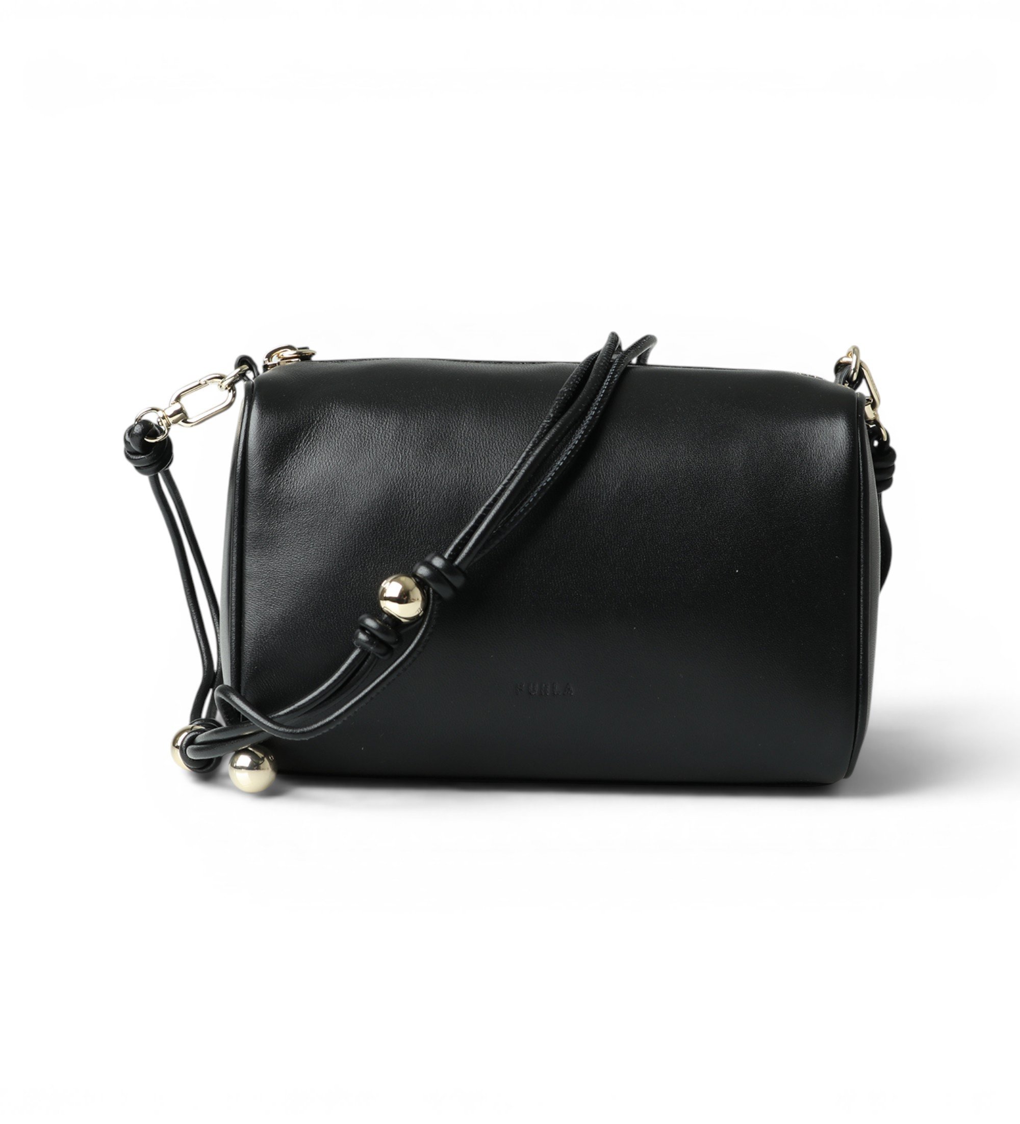Furla für Damen. WE00922-BX2269 Talia Mini Ledertasche schwarz (OSFA), Lässig, Klassisch