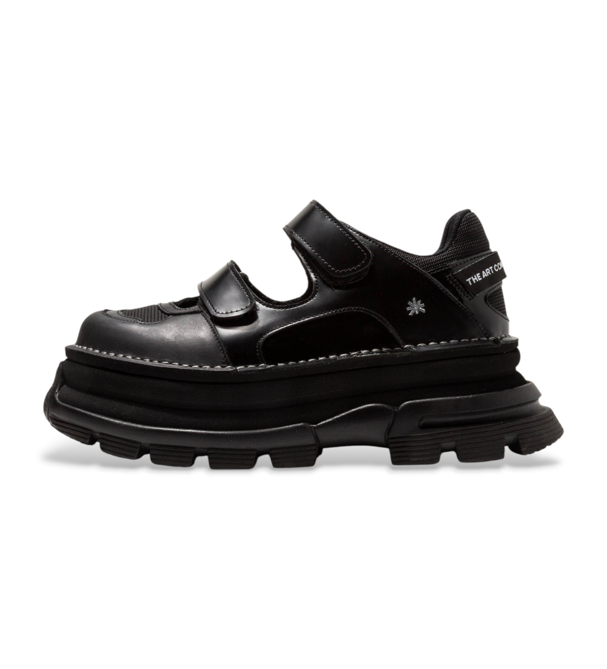 Art für Damen. 116441010003_001 Core 2 Lederschuhe schwarz (37), 1 bis 3 cm, Klettverschluss, Lässig