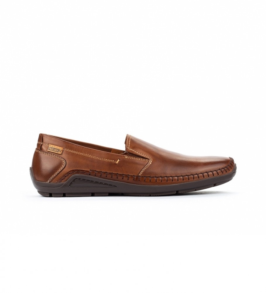 Pikolinos für Herren. 06H-5303 Azores 06H braun Leder Slipper braun (40), Wohnung, Lässig