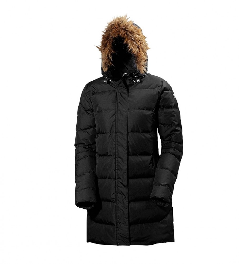 Helly Hansen für Damen. 54429 Daunenparka W Aden schwarz (M), Sportlich, Draußen