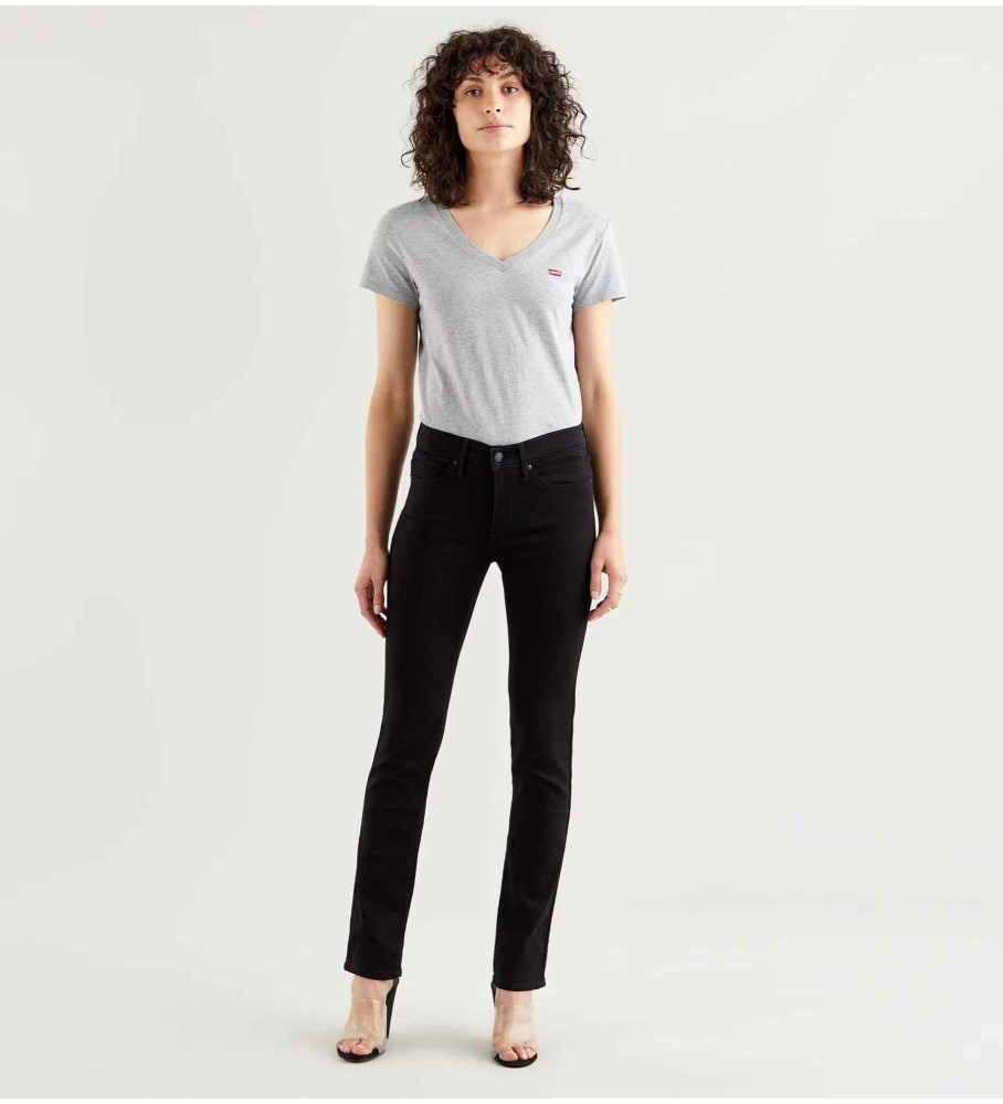 Levi's für Damen. 19627-0000 Jeans Skinny Fitted Shaper 312 schwarz (27/32), Lässig, Baumwolle, Denim