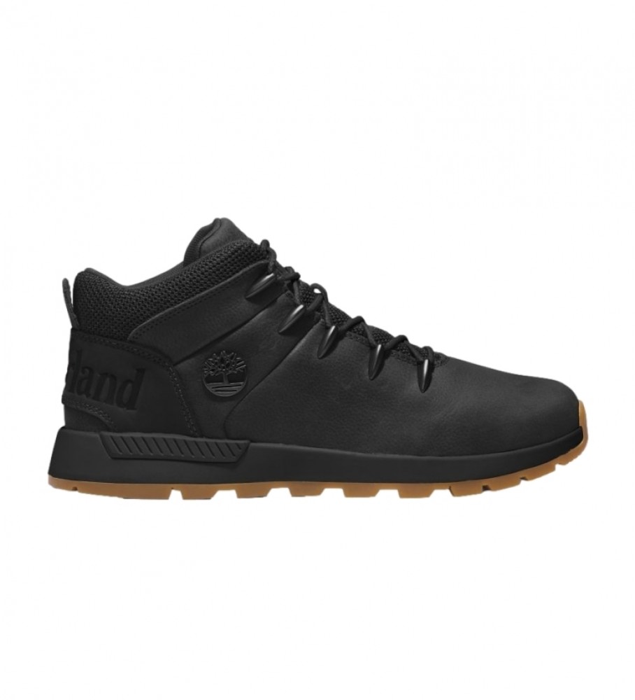 Timberland für Herren. TB0A2PB40151 Lederstiefel Sprint Trekker Mid schwarz (41), Wohnung, Schnürsenkel, Lässig, Sportlich, Draußen