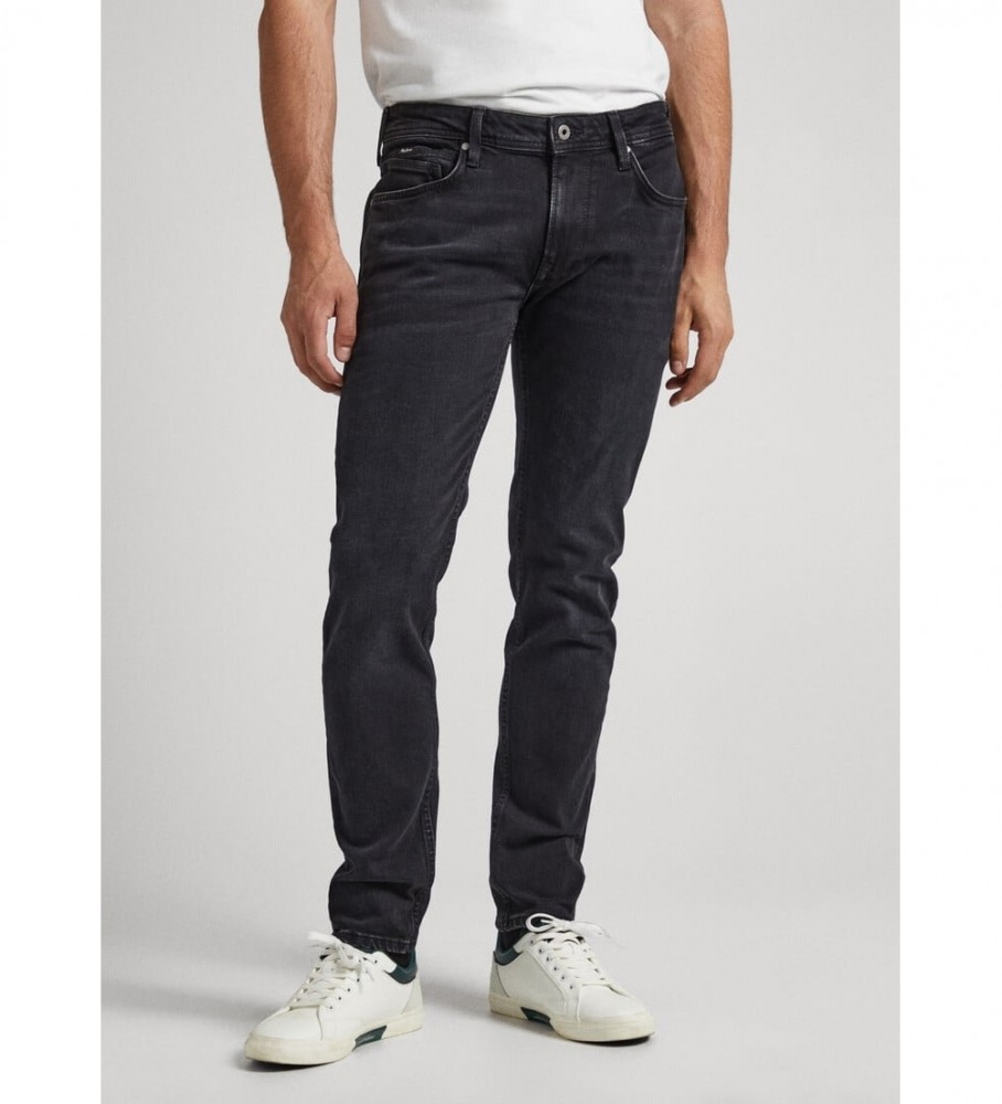 Pepe Jeans für Herren. PM206323XV1 Jeans Hatch Regular schwarz (31/32), Lässig, Baumwolle, Denim, Nachhaltig