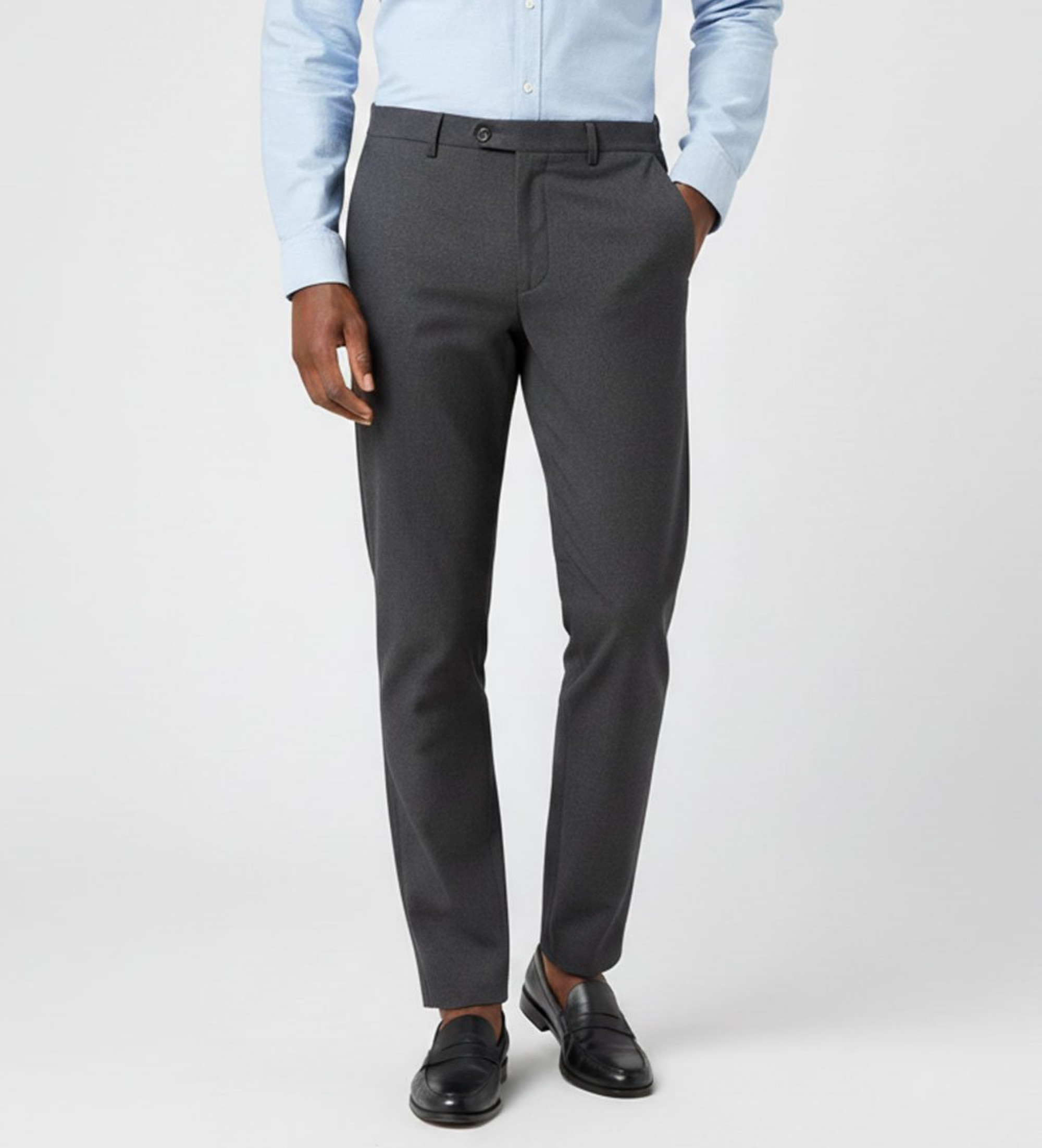 ECOALF für Herren. GAPATERAL0117MW23-338 Graue Ter-Hose (33), Lässig, Recyceltes Polyester, Nachhaltig