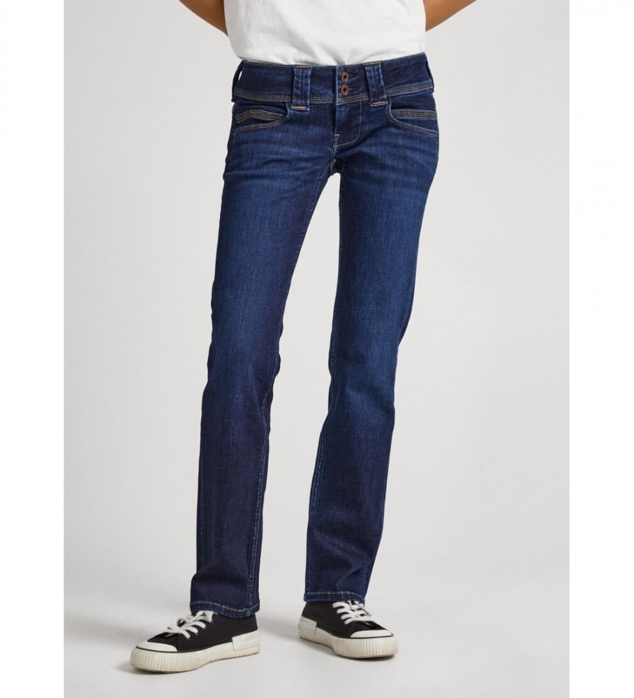 Pepe Jeans für Damen. PL204175CS7 Jeans Venus blau (28/30), Lässig, Baumwolle, Denim, Nachhaltig