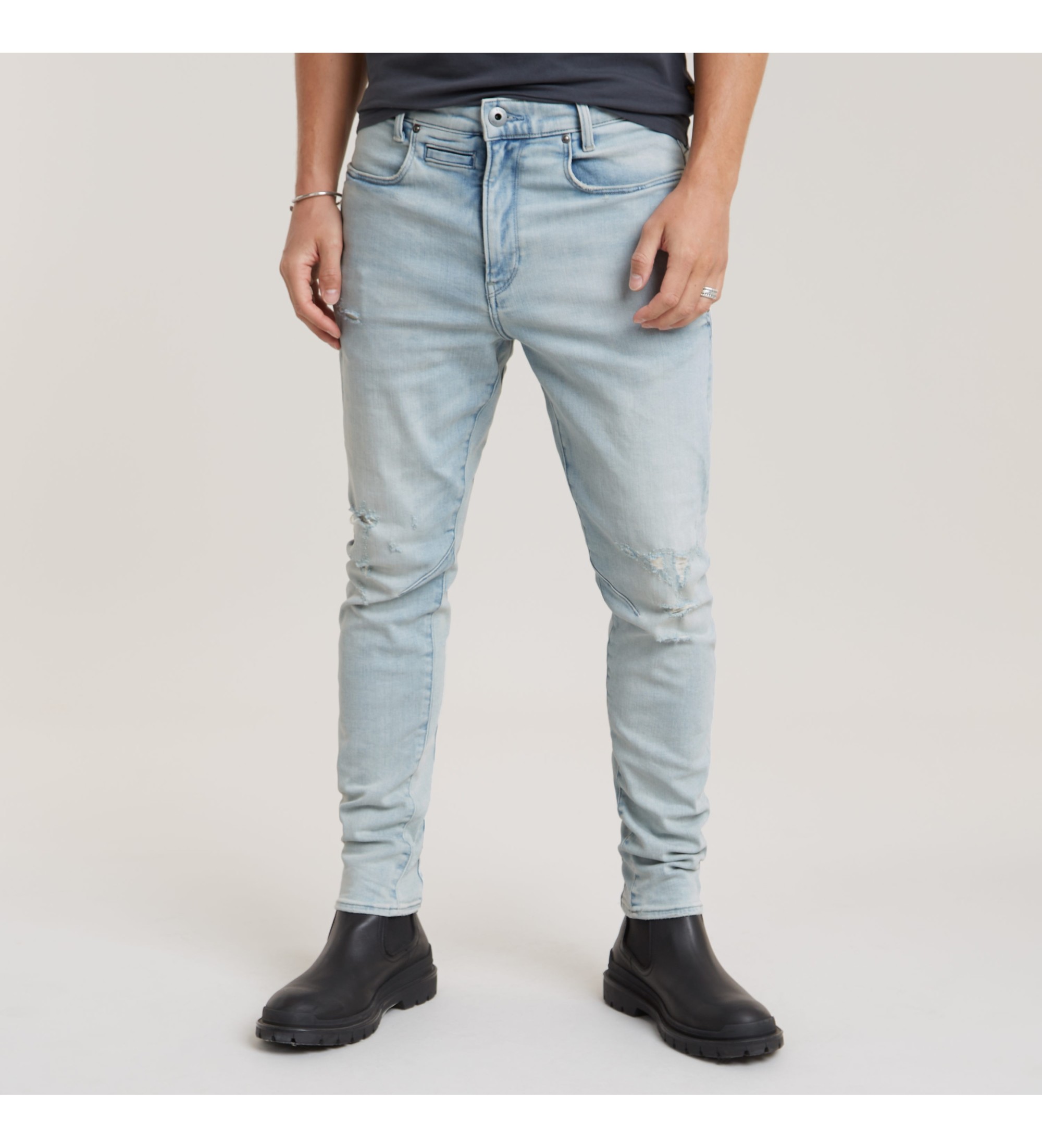 G-Star für Herren. D05385-D634-G315 Jeans D-Staq 3D Slim blau (40/34), Lässig, Baumwolle, Nachhaltig