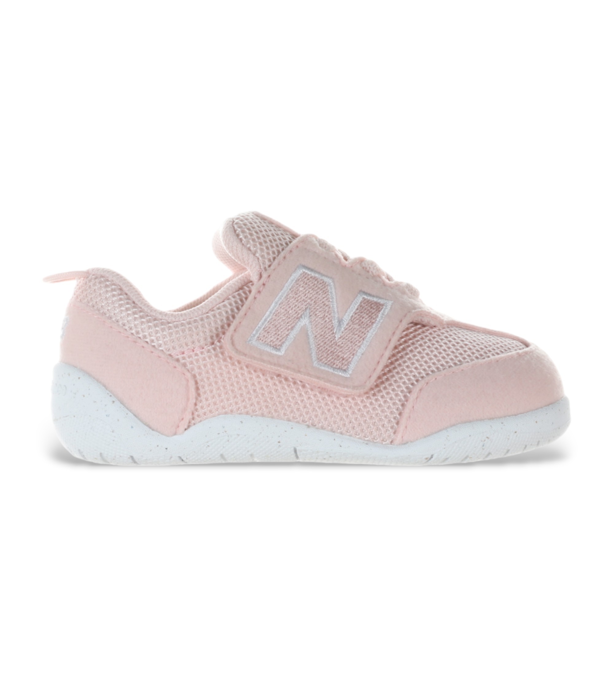 New Balance Unisex für Kinder. NW1STV1 Turnschuhe New-B First pink (27.5 W), Wohnung, Klettverschluss, Lässig, Rosa, Kinderbekleidung
