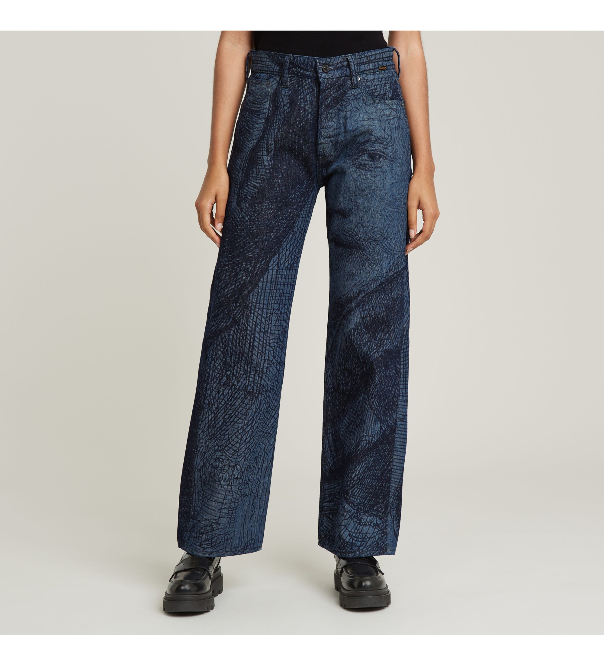 G-Star für Damen. D25372-D317-H273 Jeans Bowey 3D Boyfriend blau (28/34), Lässig, Denim, Bio-Baumwolle, Nachhaltig