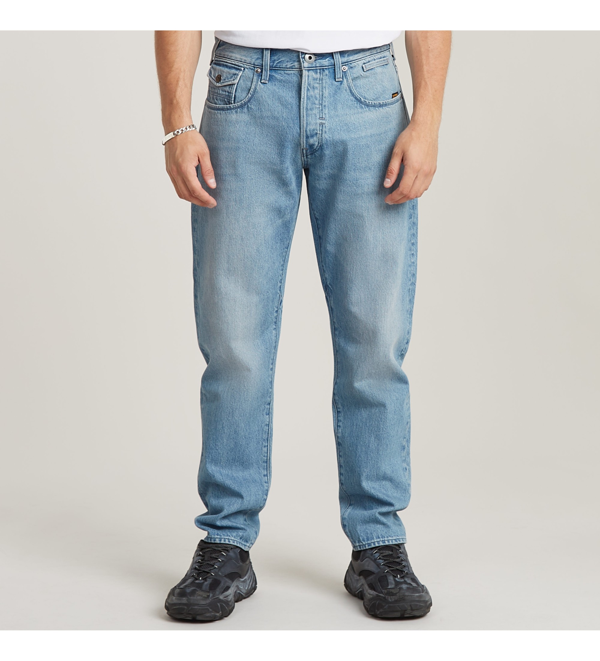 G-Star für Herren. D26141-D788-G872 Jeans Morry FWD 3D Regular Tapered blau (34/36), Lässig, Baumwolle, Denim
