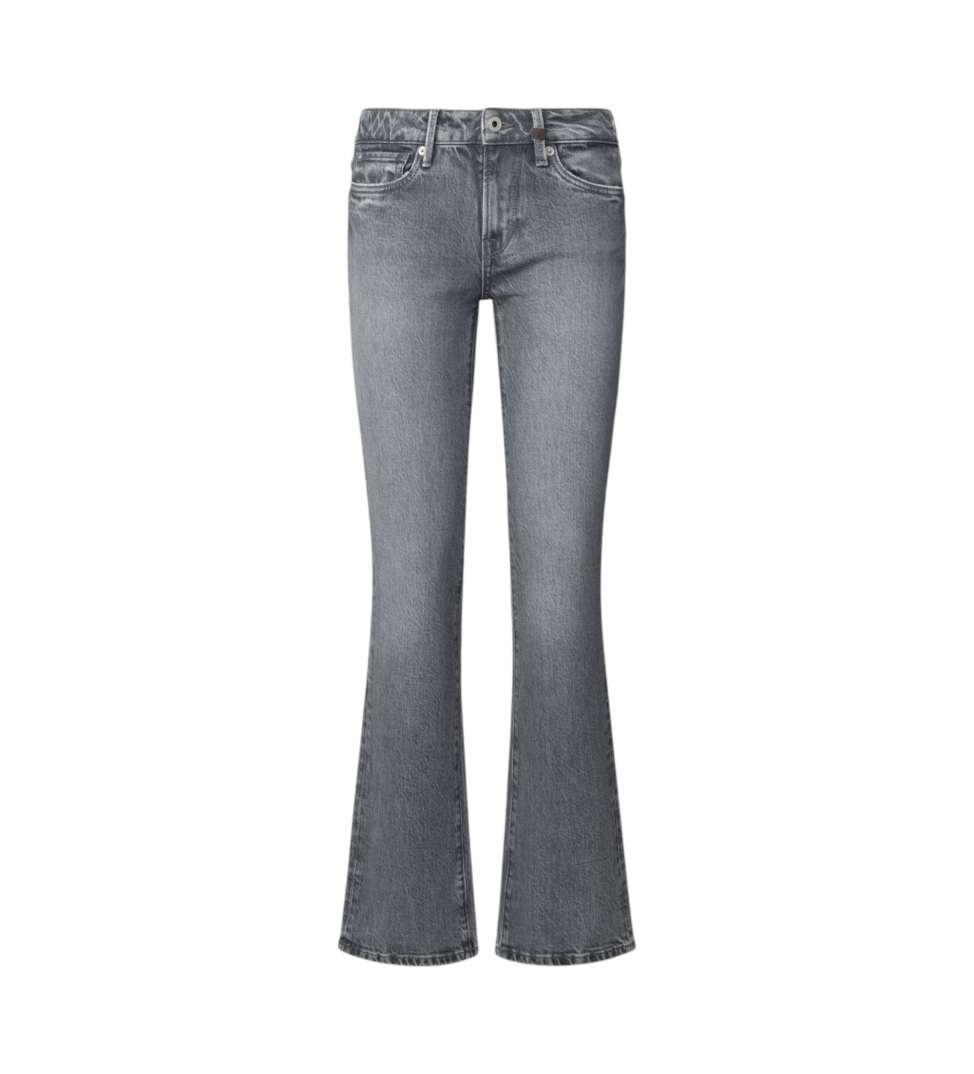 Pepe Jeans für Damen. PL204732UN0 Piccadilly Graue Bootcut-Jeans (29/32), Lässig, Denim, Nachhaltig
