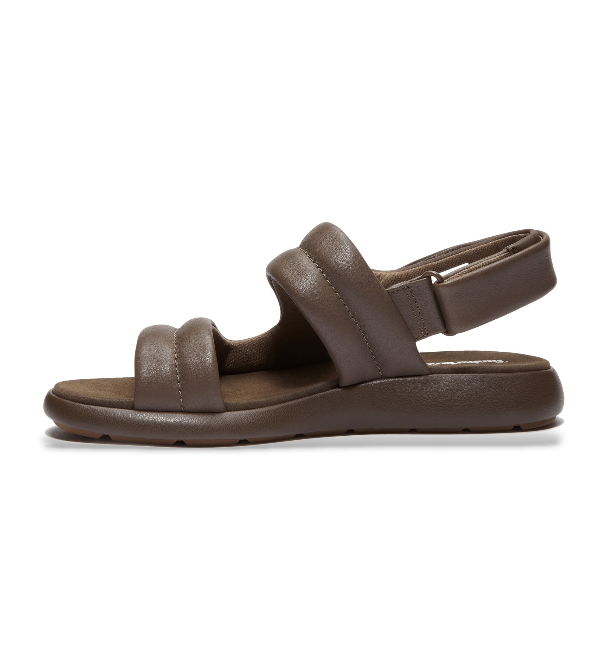 Timberland für Damen. TB0A411REM41 Ledersandalen Belmar Waves braun (37 W), Wohnung, Klettverschluss, Lässig