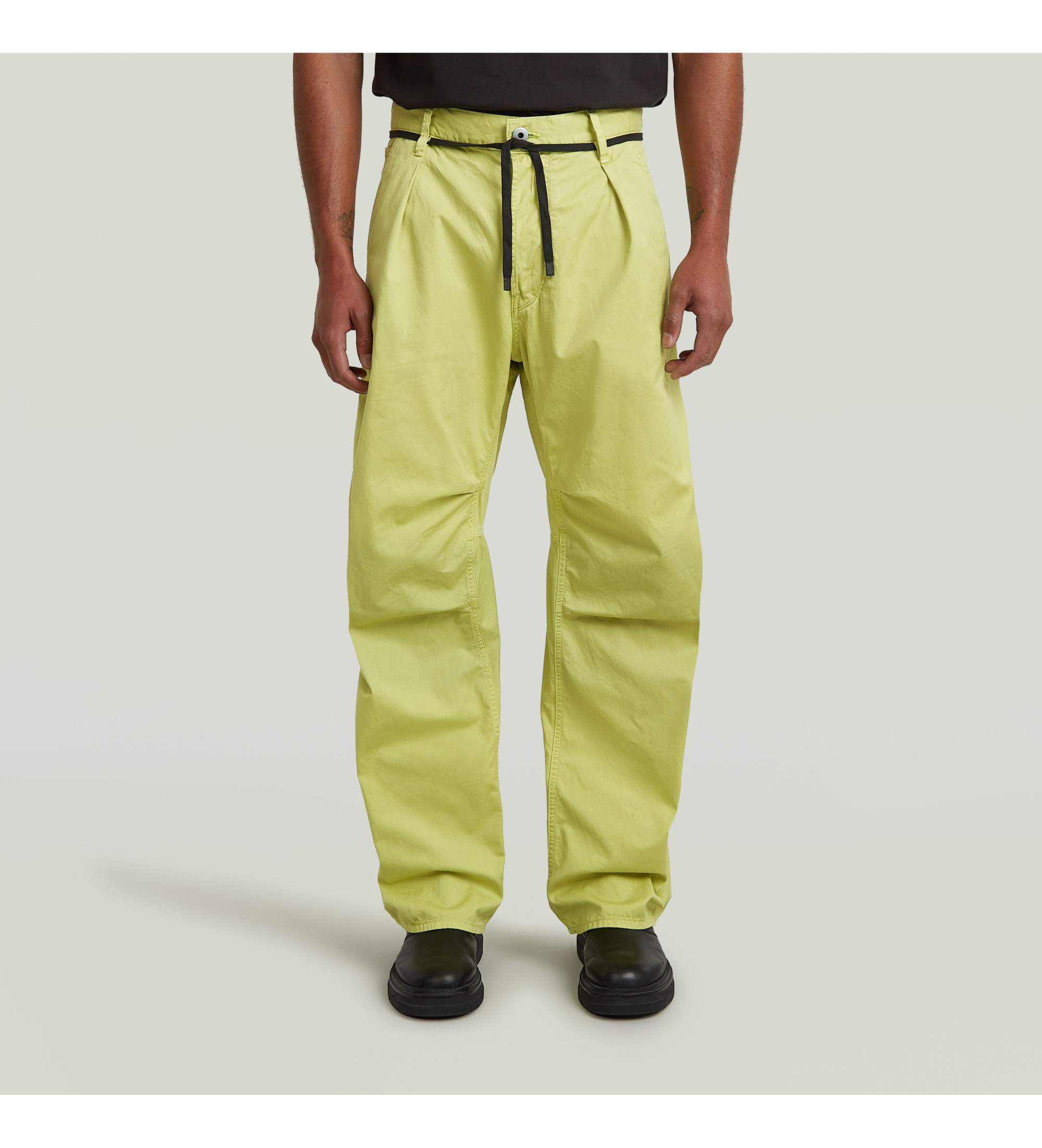 G-Star für Herren. D24487-D947-H160 Grüne 3D-Faltenhose (32/30), Lässig, Baumwolle, Nachhaltig