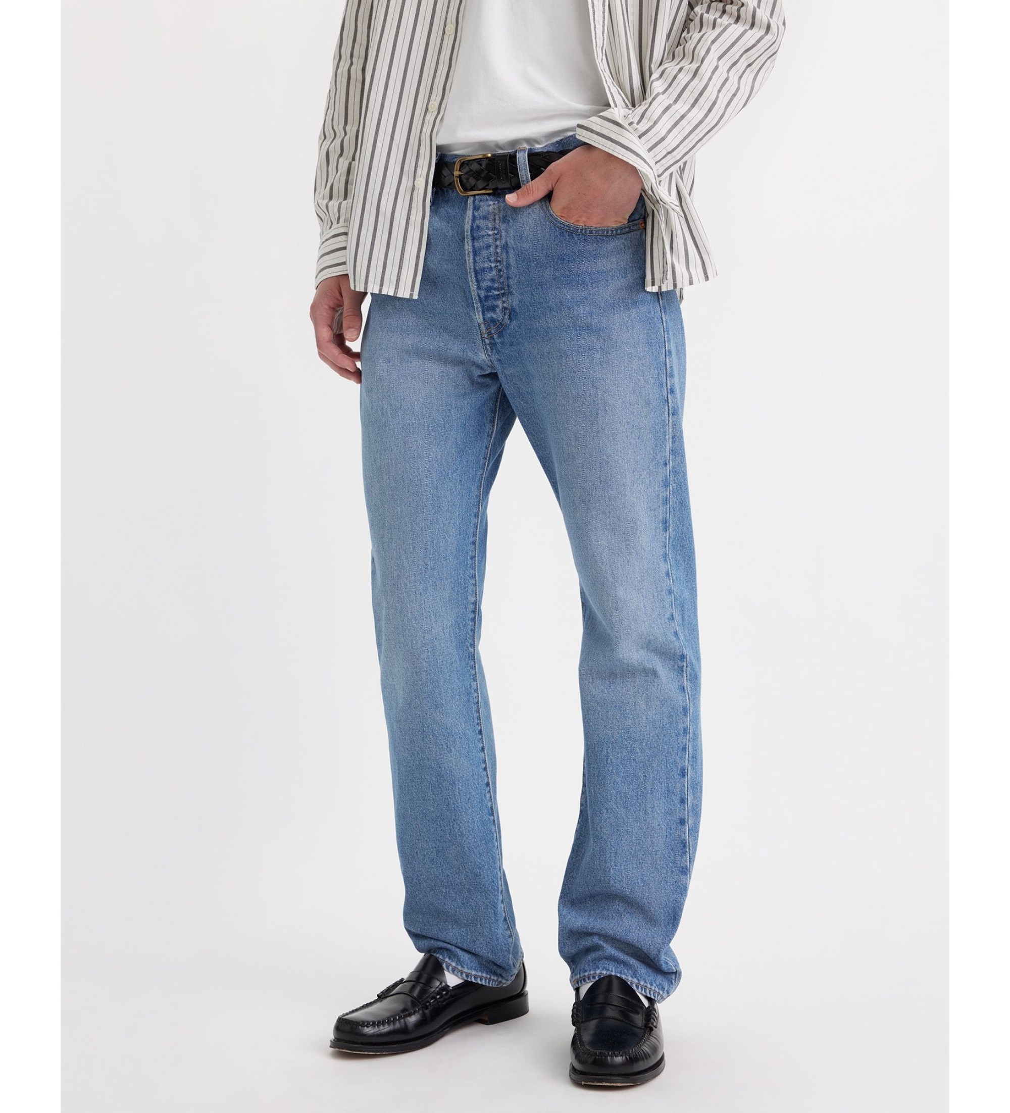 Levi's für Herren. 00501-3504 Jeans 501 Original blau (34/30), Lässig, Baumwolle, Denim