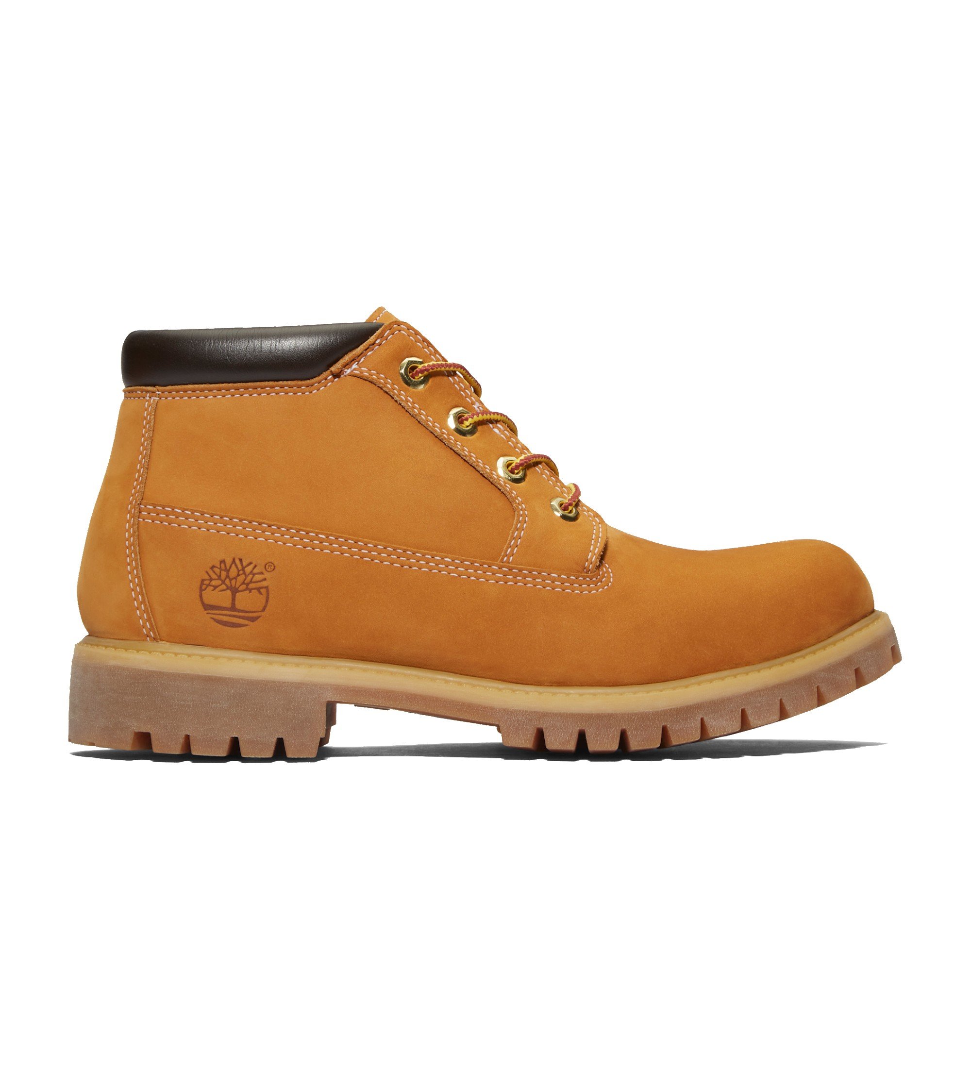 Timberland für Herren. TB1230612311 Mid Lace Up Stiefelette braun (41), Wohnung, Schnürsenkel, Lässig, Draußen