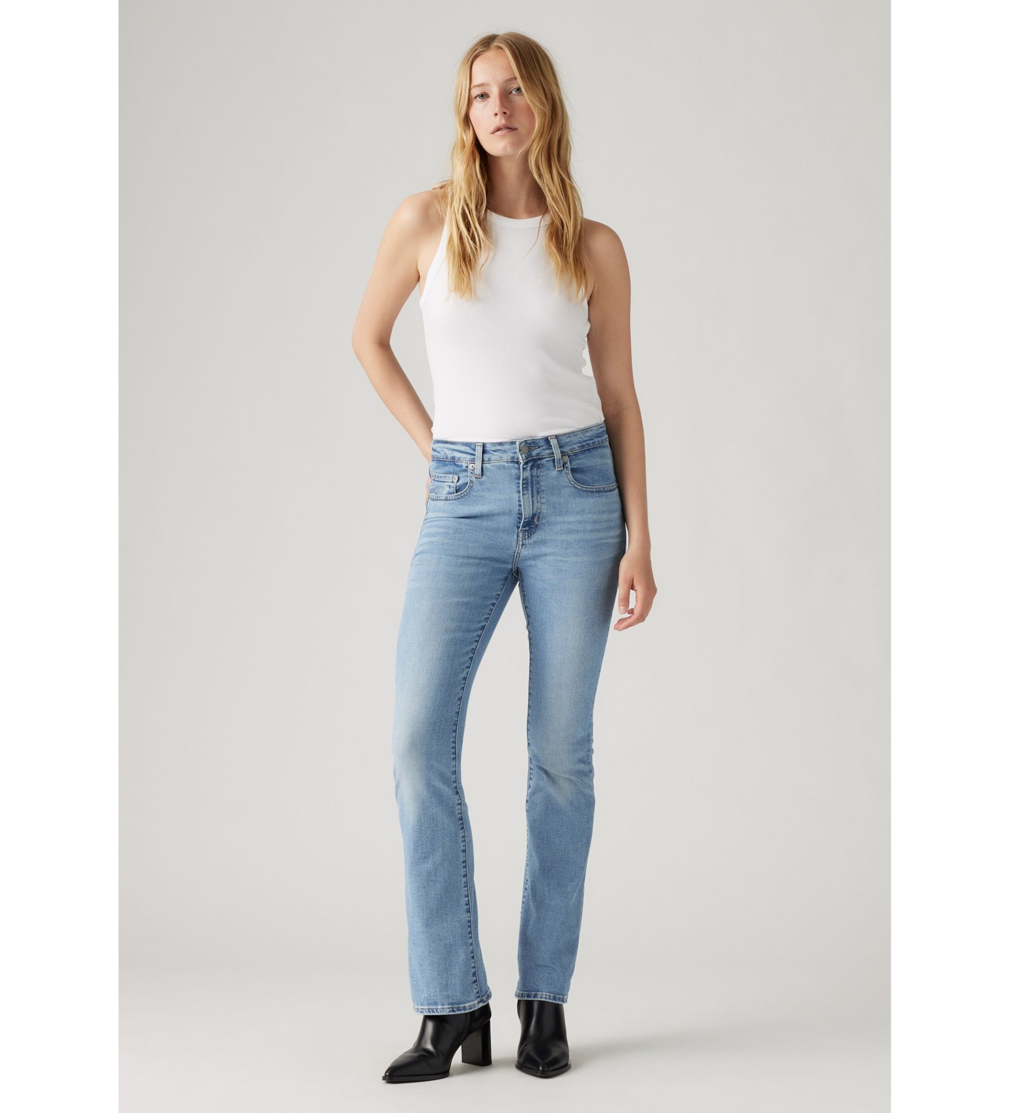 Levi's für Damen. 18759-0116 Jeans 725 Altos blau (25/32), Lässig, Baumwolle, Denim