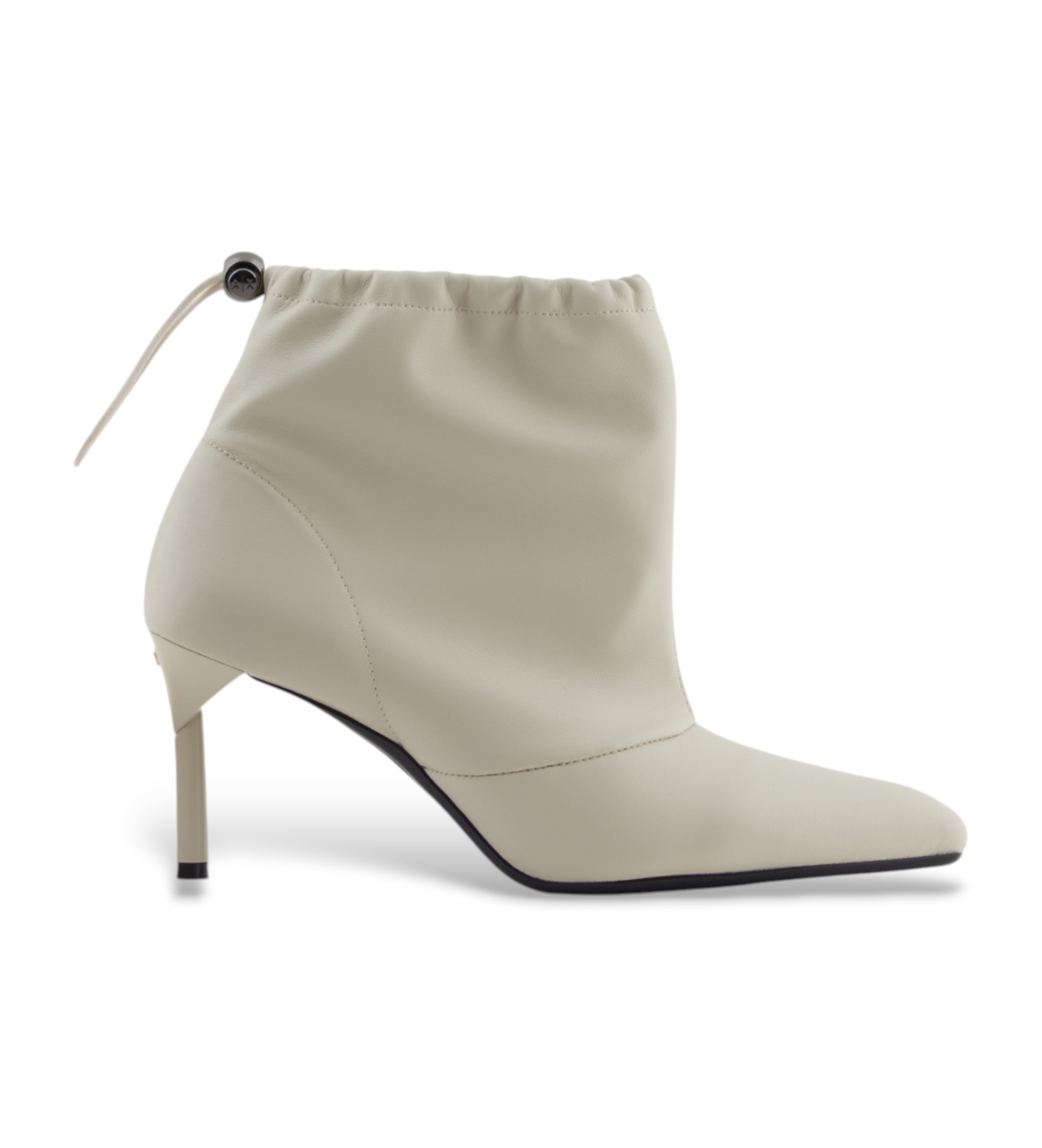 A|X Armani Exchange für Damen. XW001649AF13876Z0005 Beige Faserstiefel (38), 3 bis 5 cm, Keine, Lässig