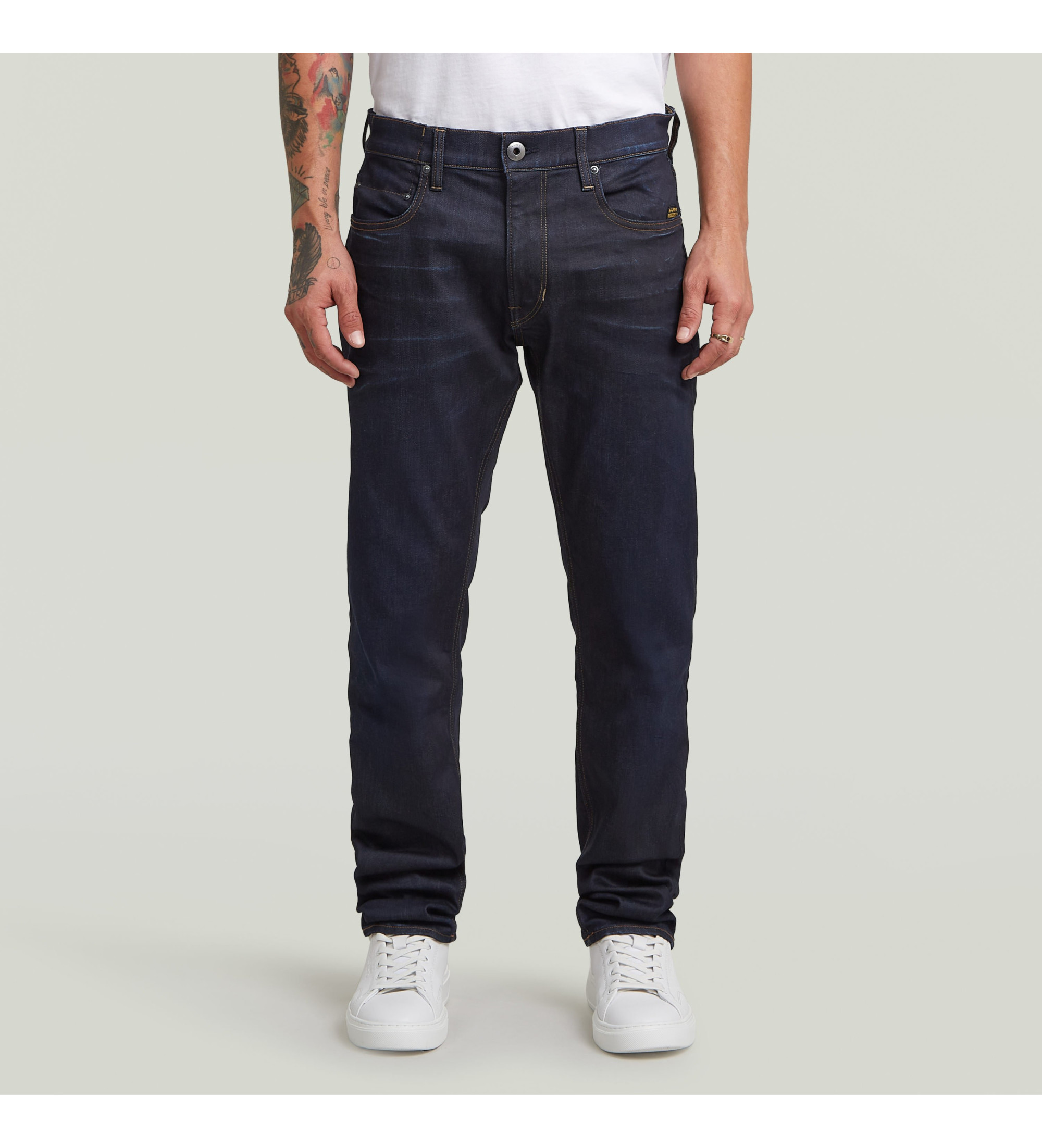 G-Star für Herren. D23692-7209-89 Mosa Gerade Hose navy (32/32), Lässig, Baumwolle, Denim, Marine