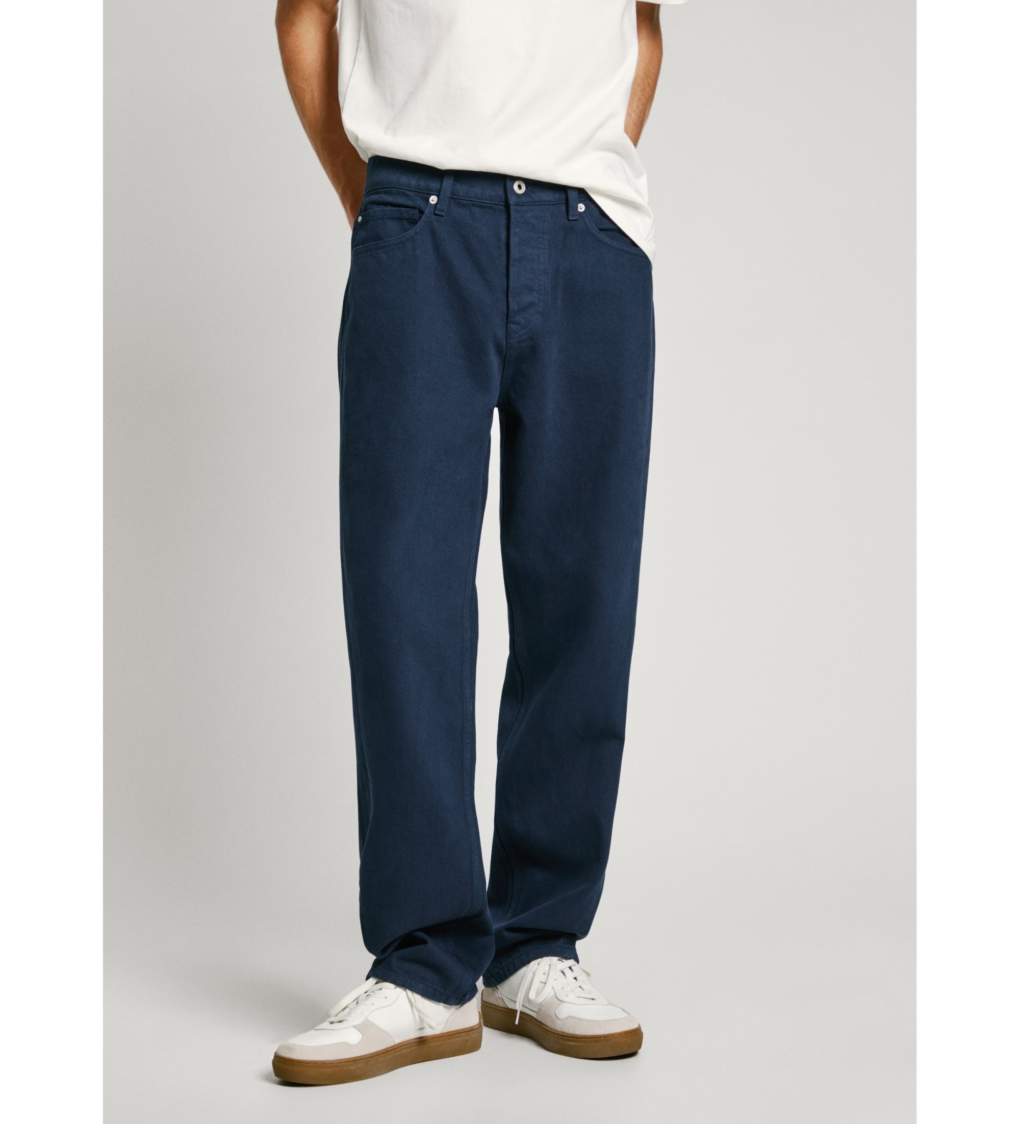 Pepe Jeans für Herren. PM207705YH4 Jeans in lockerer und normaler Passform marineblau (40/30), Lässig, Baumwolle, Denim, Nachhaltig