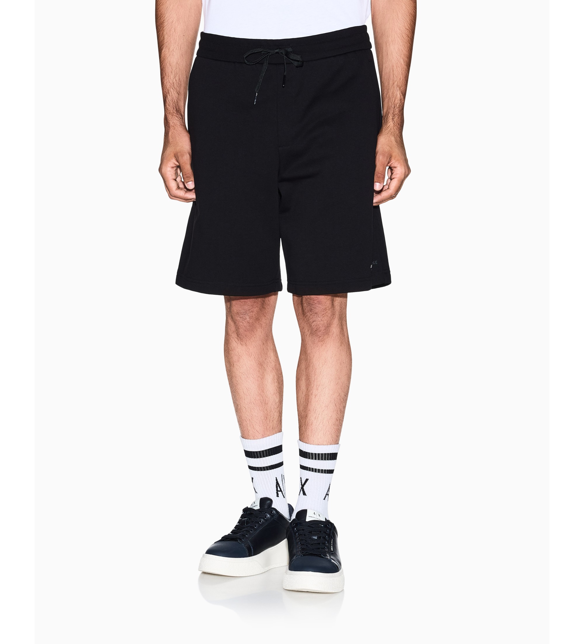 A|X Armani Exchange für Herren. XM001300AF20934UC001 Shorts Over Tone schwarz (XL), Lässig, Baumwolle