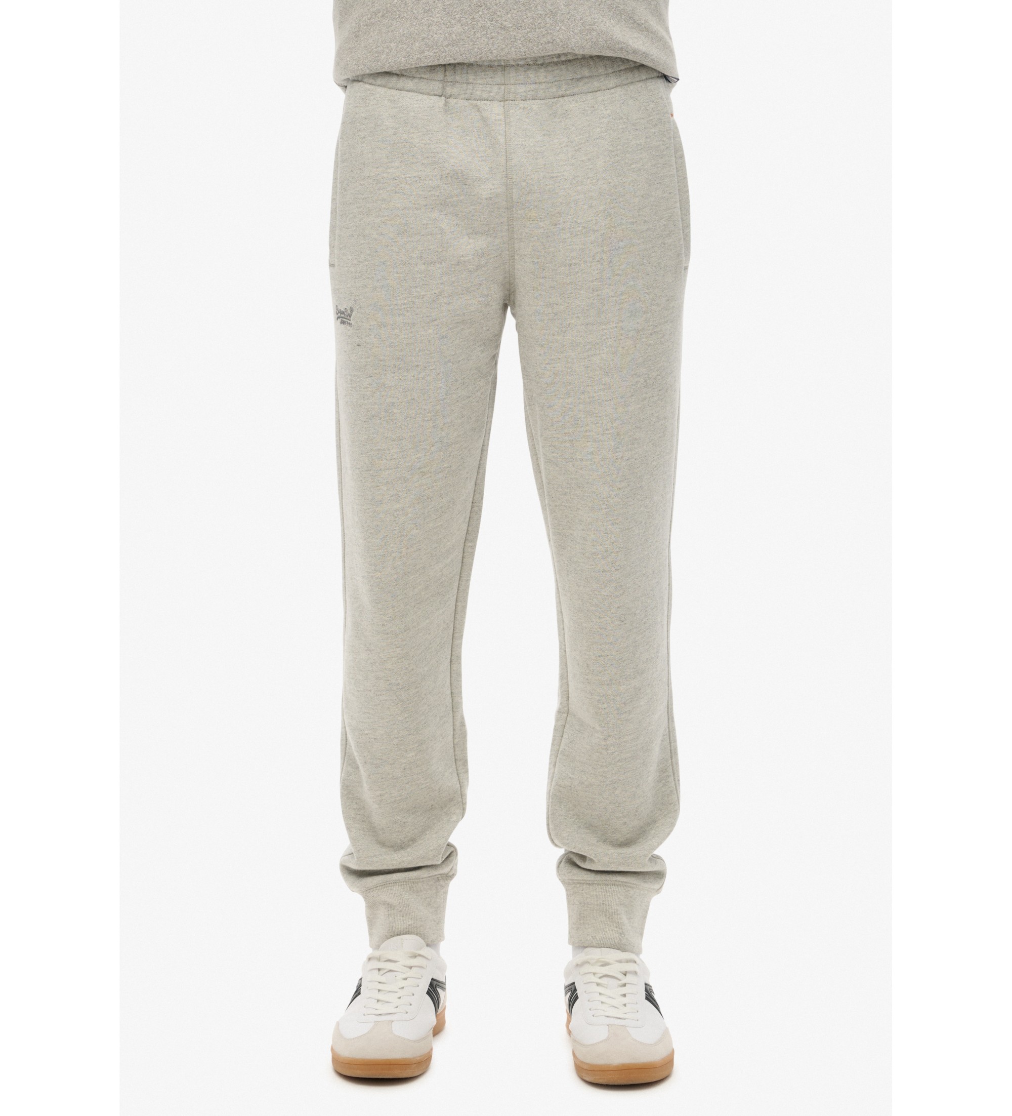 Superdry für Herren. M7011323A Jogger Essential Hose grau (S), Lässig, Baumwolle