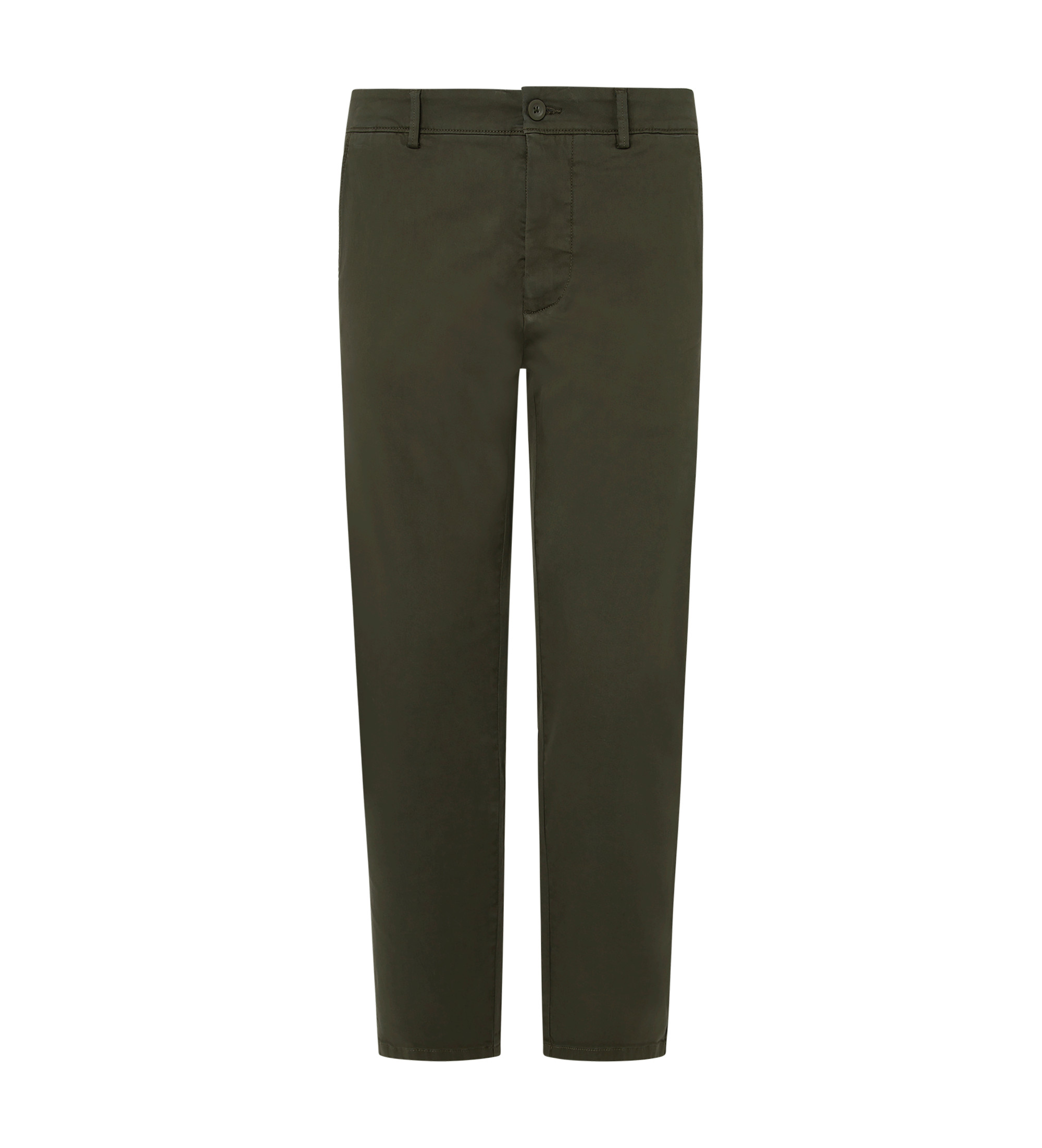Pepe Jeans für Herren. PM211655 Chino Twill Slim Hose grün (36), Lässig, Baumwolle