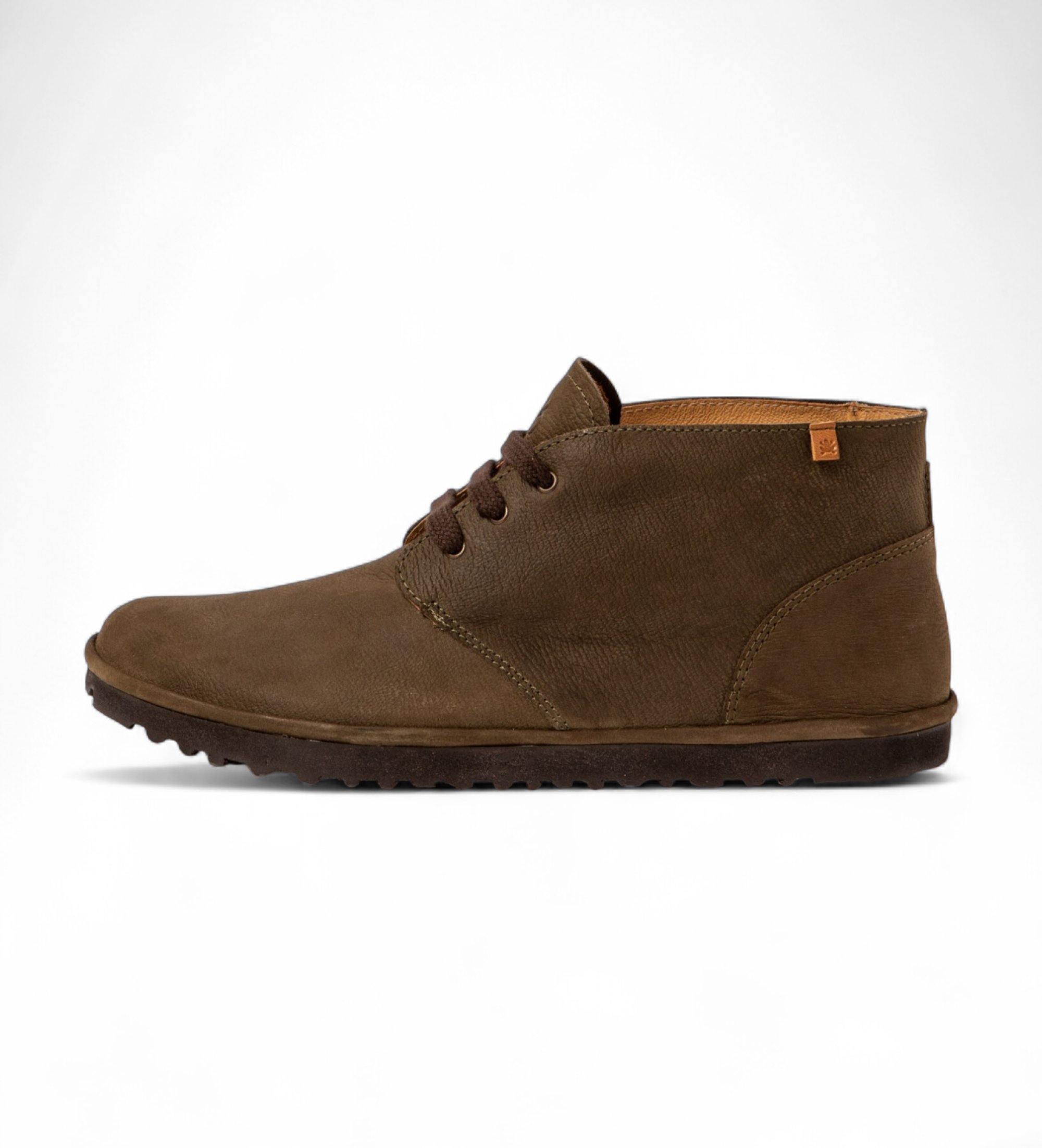 El Naturalista Unisex. 2537411FE005_0G3 Lederstiefelette N5374 Angenehmes Braun (39), Schwarz, Wohnung, Schnürsenkel, Lässig