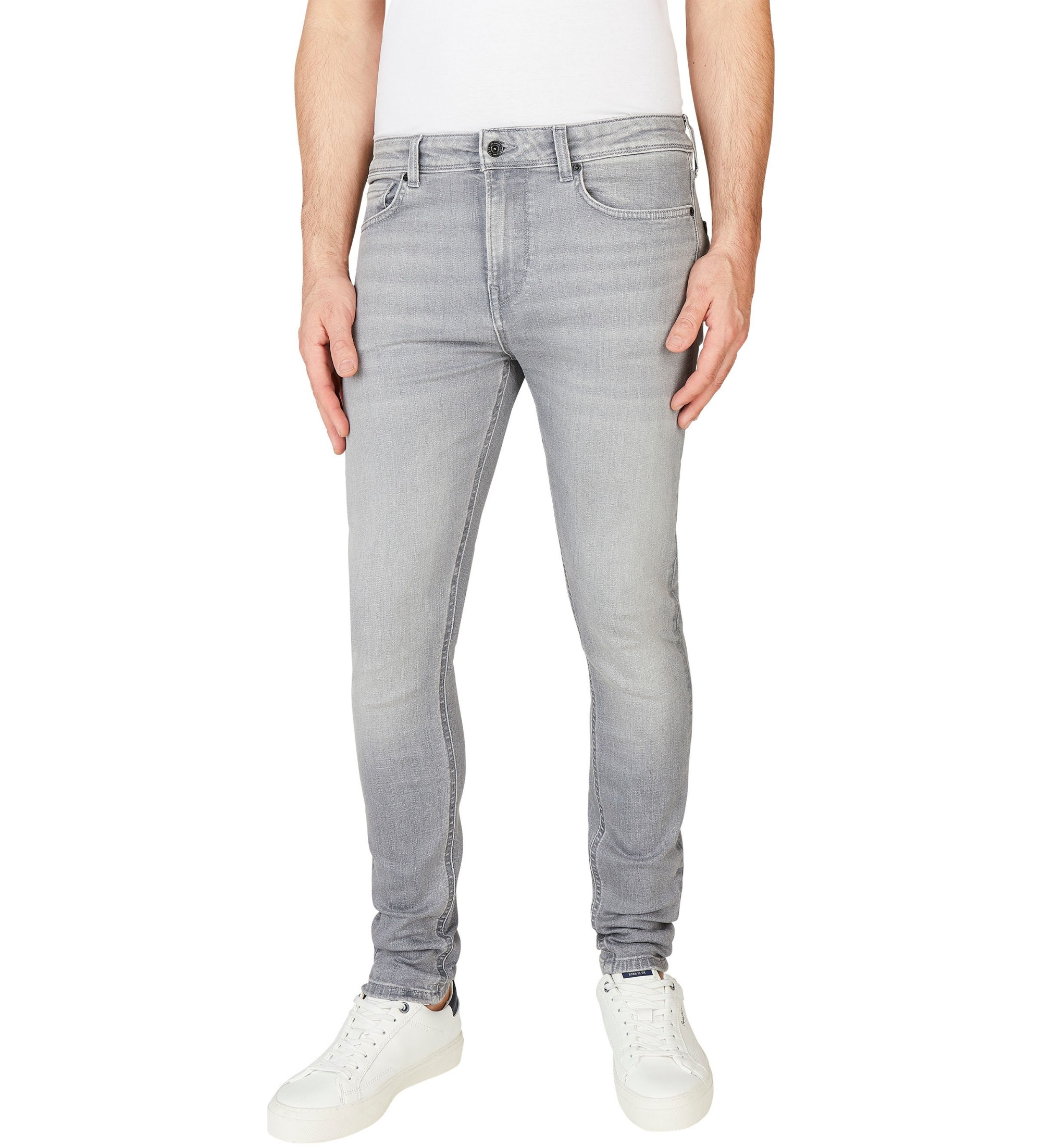 Pepe Jeans für Herren. PM20839888AA Jeans Slim Hatch grau (29/30), Lässig, Baumwolle, Denim