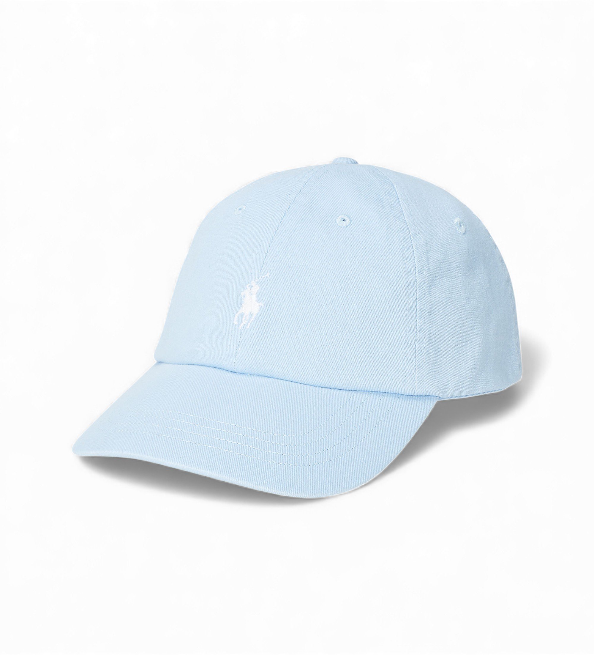 Polo Ralph Lauren für Damen. 211912843013 Die ikonische blaue Chinomütze aus Baumwolle (OSFA), Lässig