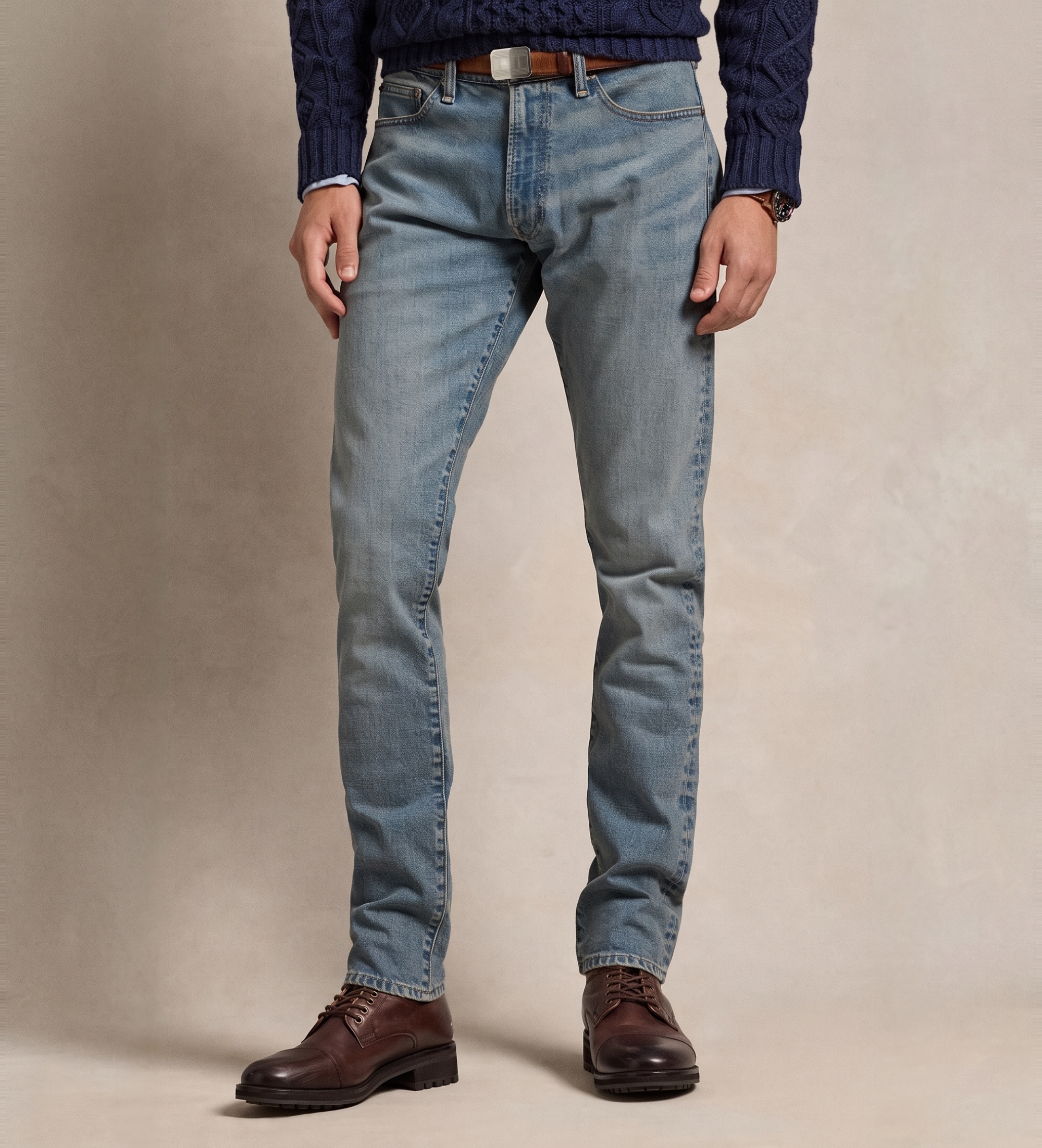 Polo Ralph Lauren für Herren. 710956084001 Sullivan Slim Fit Jeans, elastisch, blau (40/32), Lässig, Baumwolle, Denim