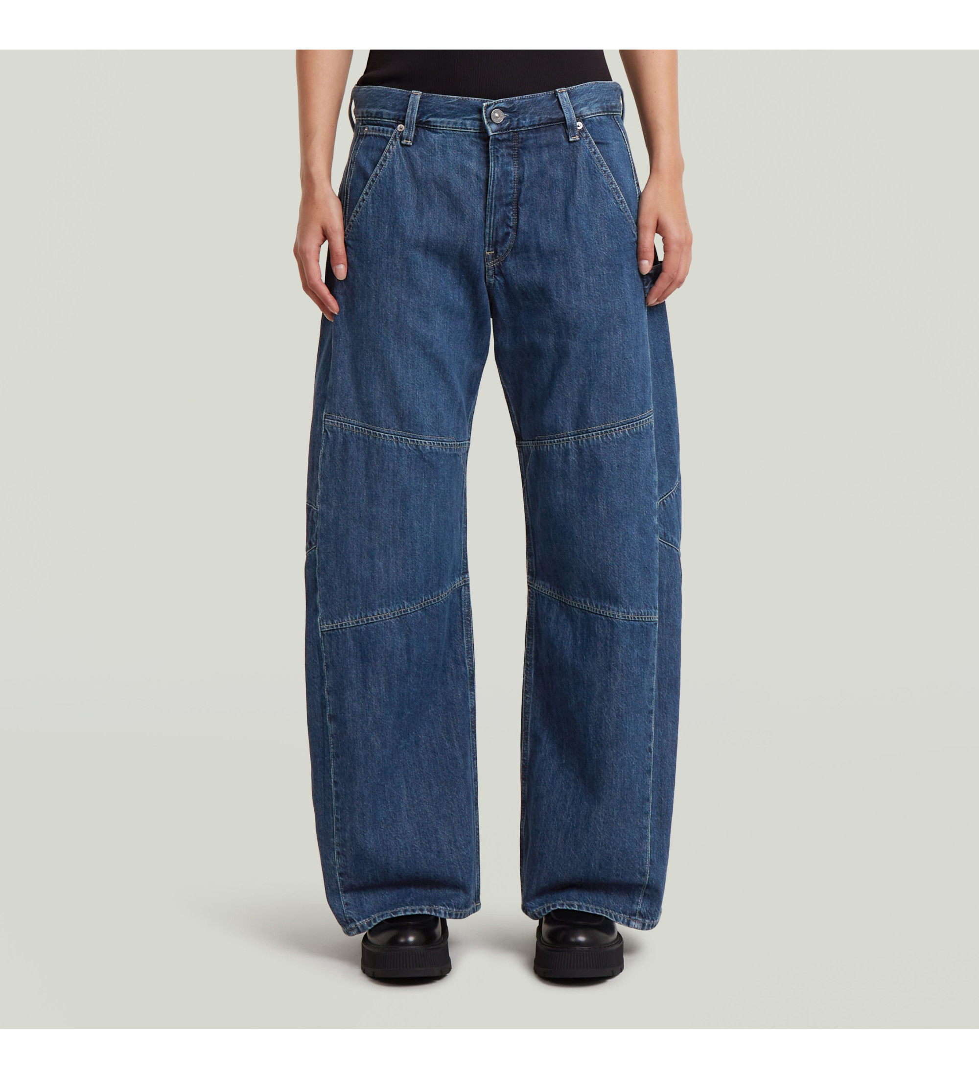 G-Star für Damen. D25999-D536-G334 Jeans Bowey 3D Extrem Schreinerei blau (32/32), Lässig, Baumwolle, Denim