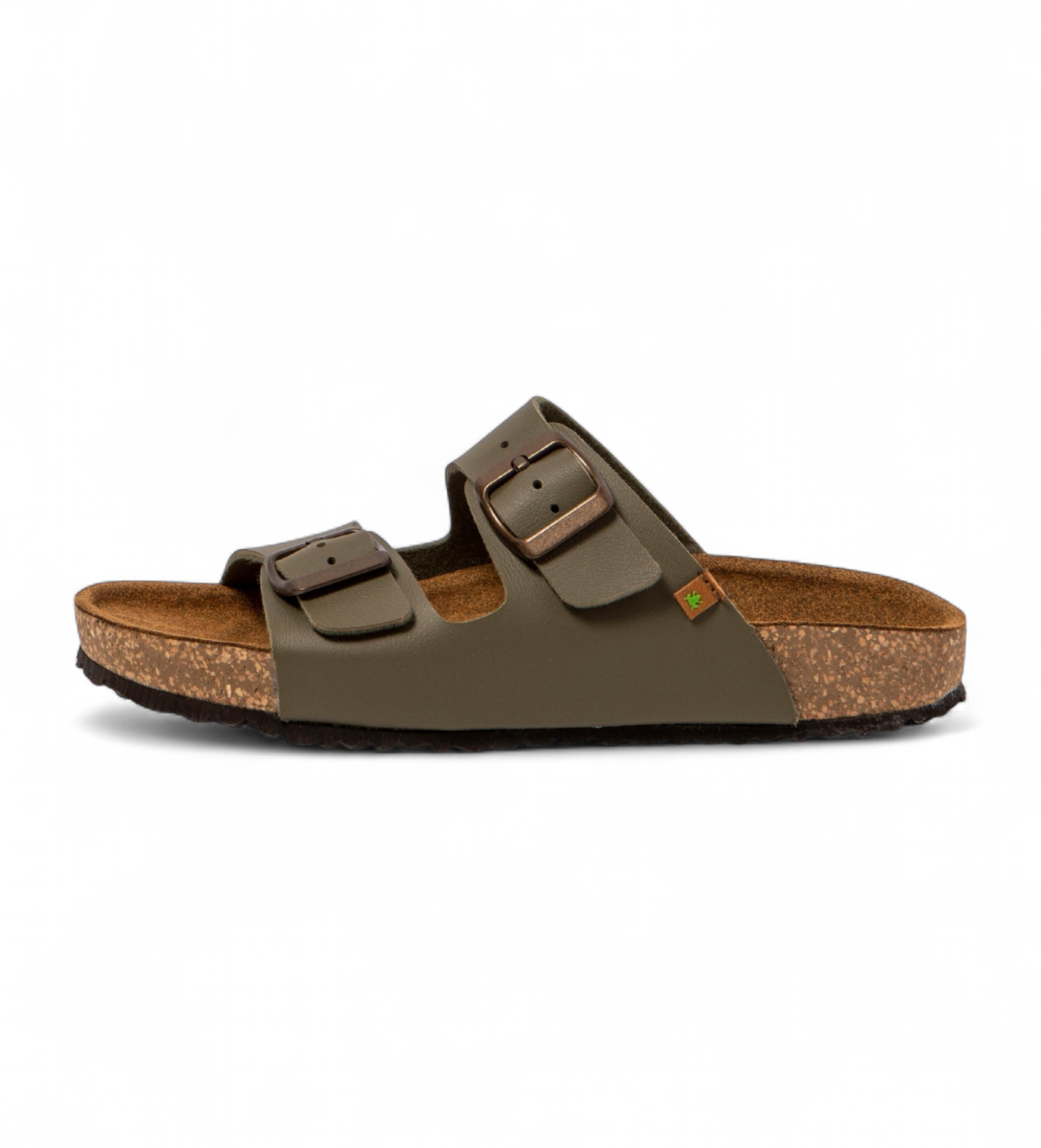 El Naturalista für Herren. 2NE501220005_0G3 Sandalen Ne50 Vegan dunkelgrün (40), Wohnung, Keine, Lässig, Kunstleder
