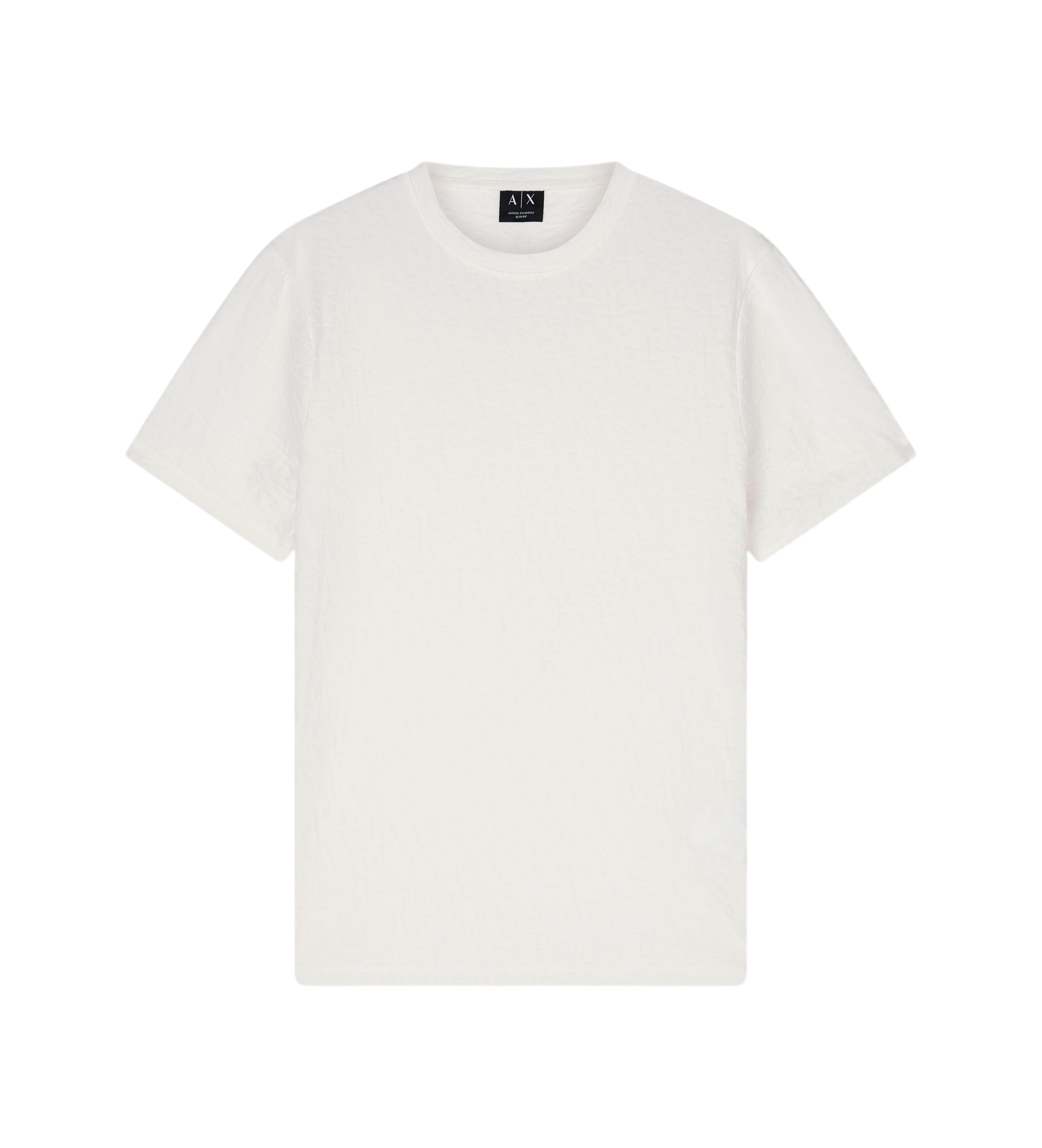 A|X Armani Exchange für Herren. XM002821AF10337U0009 Schmal geschnittenes T-Shirt weiß (M), Lässig, Baumwolle, Kurzarm