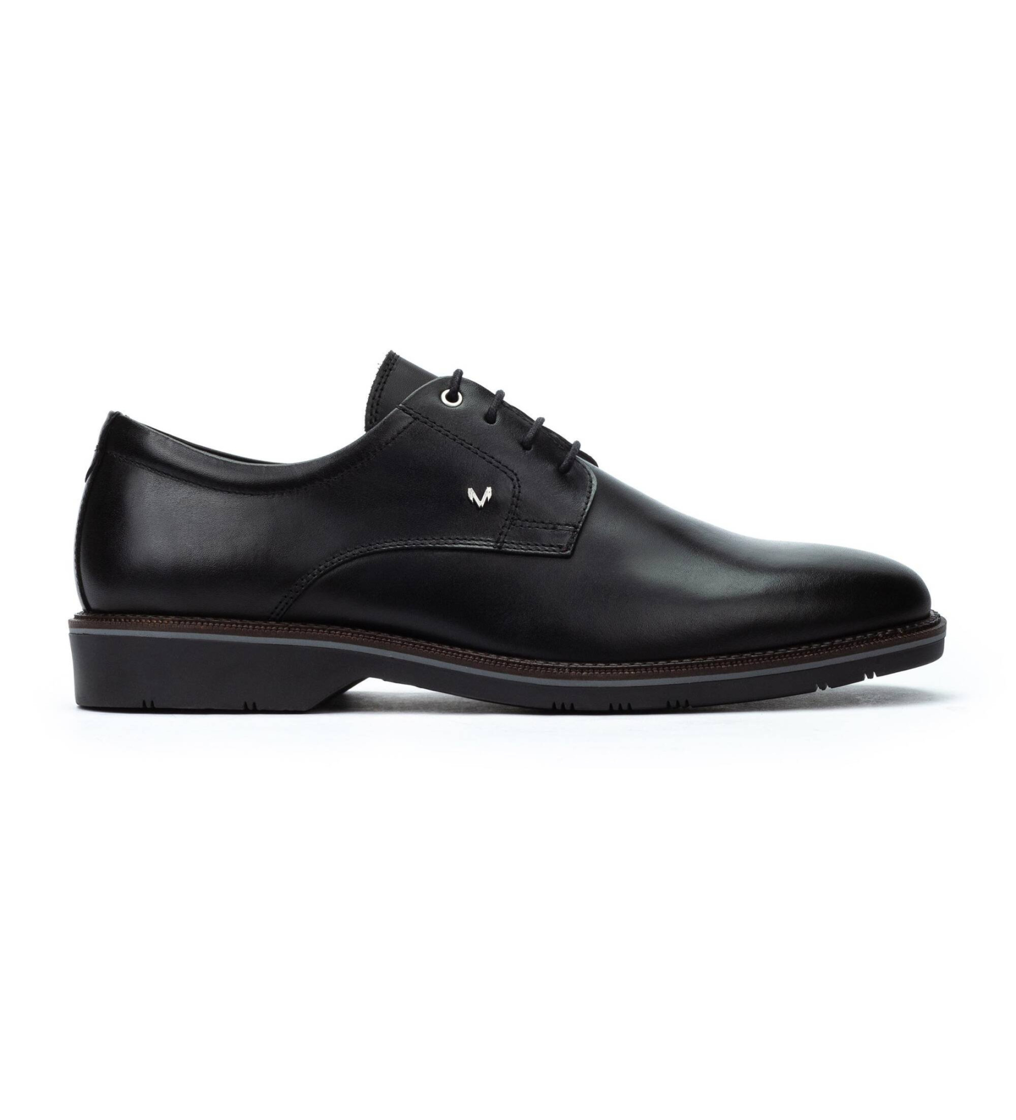 Martinelli für Herren. 1689-2889EA Schwarze Lederschuhe von Watford (42), Wohnung, Schnürsenkel, Lässig, Party, Klassisch