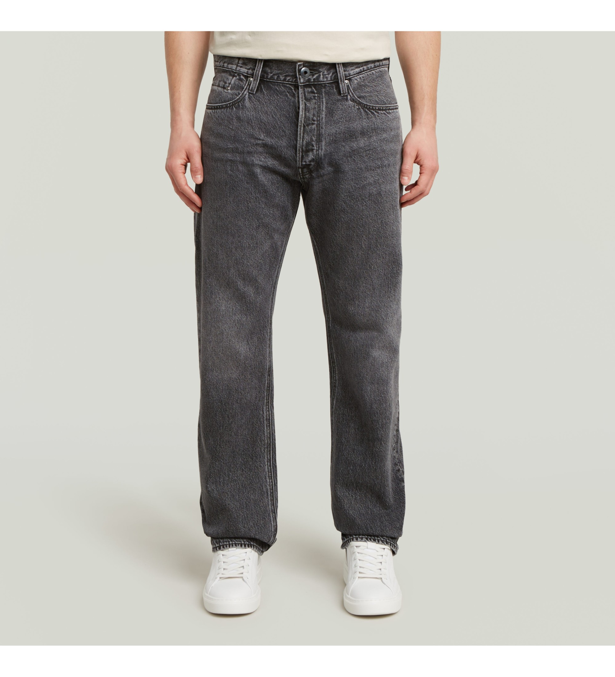 G-Star für Herren. D23691-D933-H087 Jeans Dakota Regular Gerade Grau (32/32), Lässig, Denim, Nachhaltig, Recycelte Baumwolle
