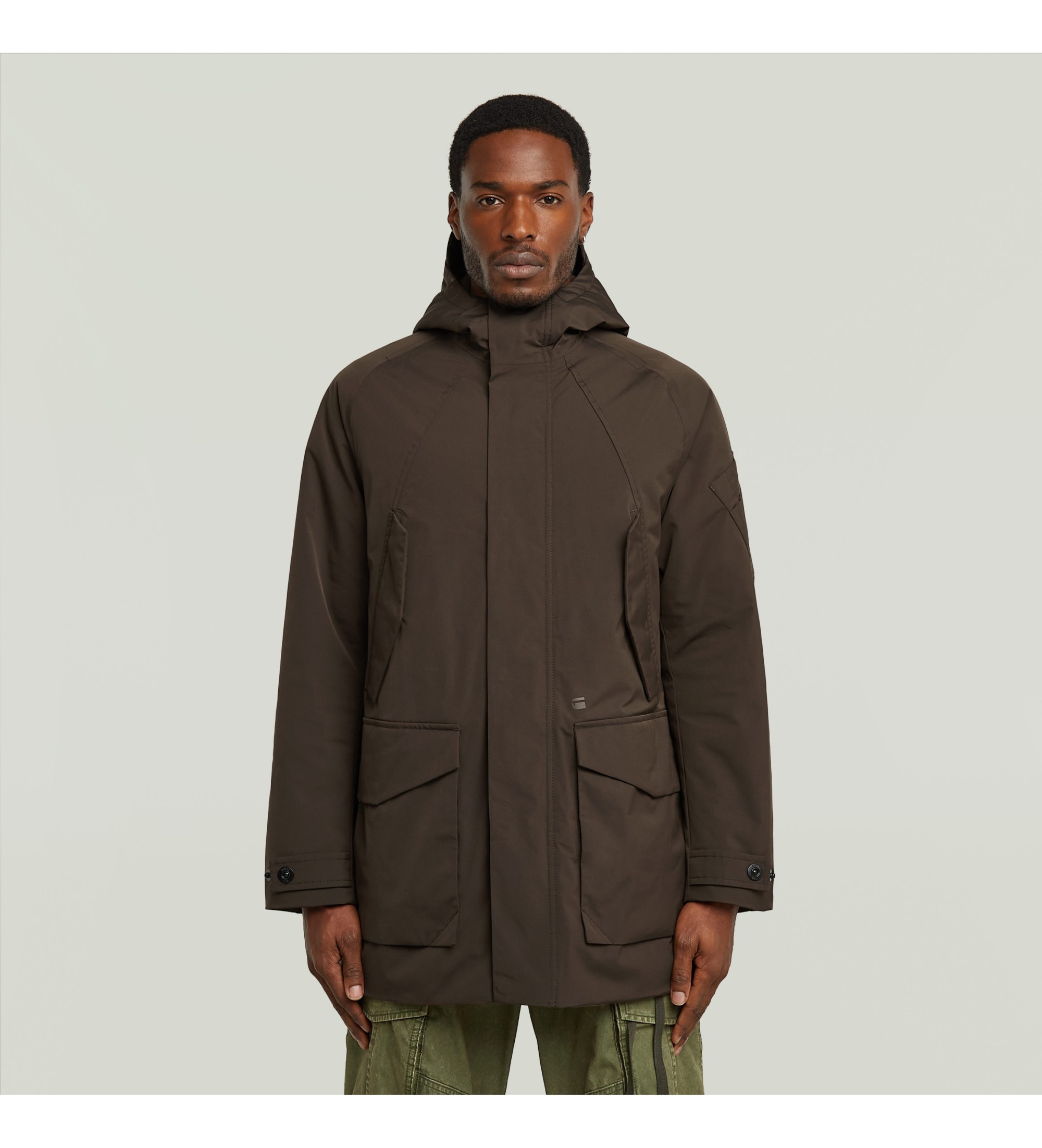 G-Star für Herren. D26891-E058-A926 Parka Multipocket braun (M), Lässig, Polyester