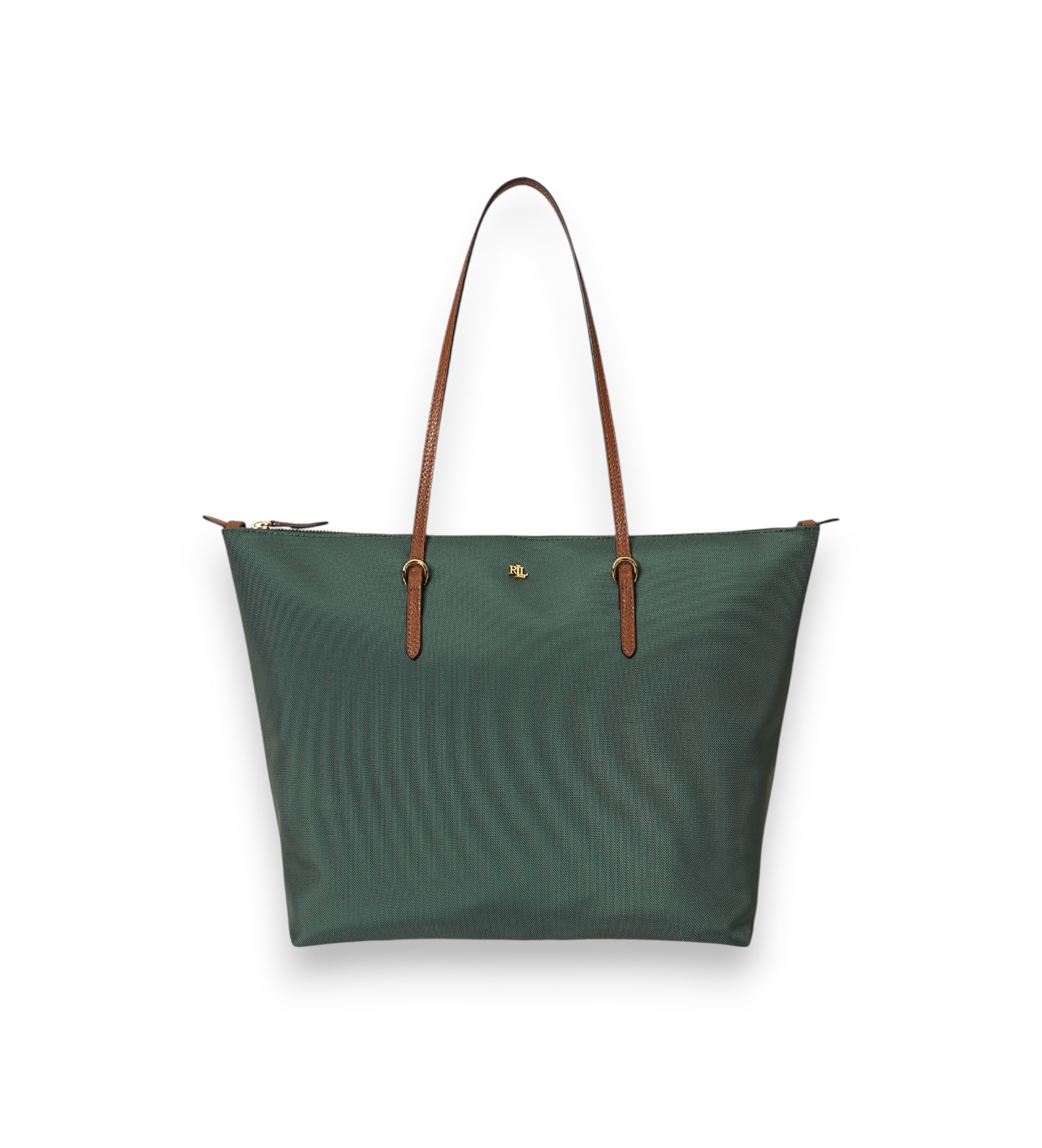 Lauren Ralph Lauren für Damen. 431950007017 Große Keaton Tote-Tasche aus Nylon in Grün (OSFA), Lässig