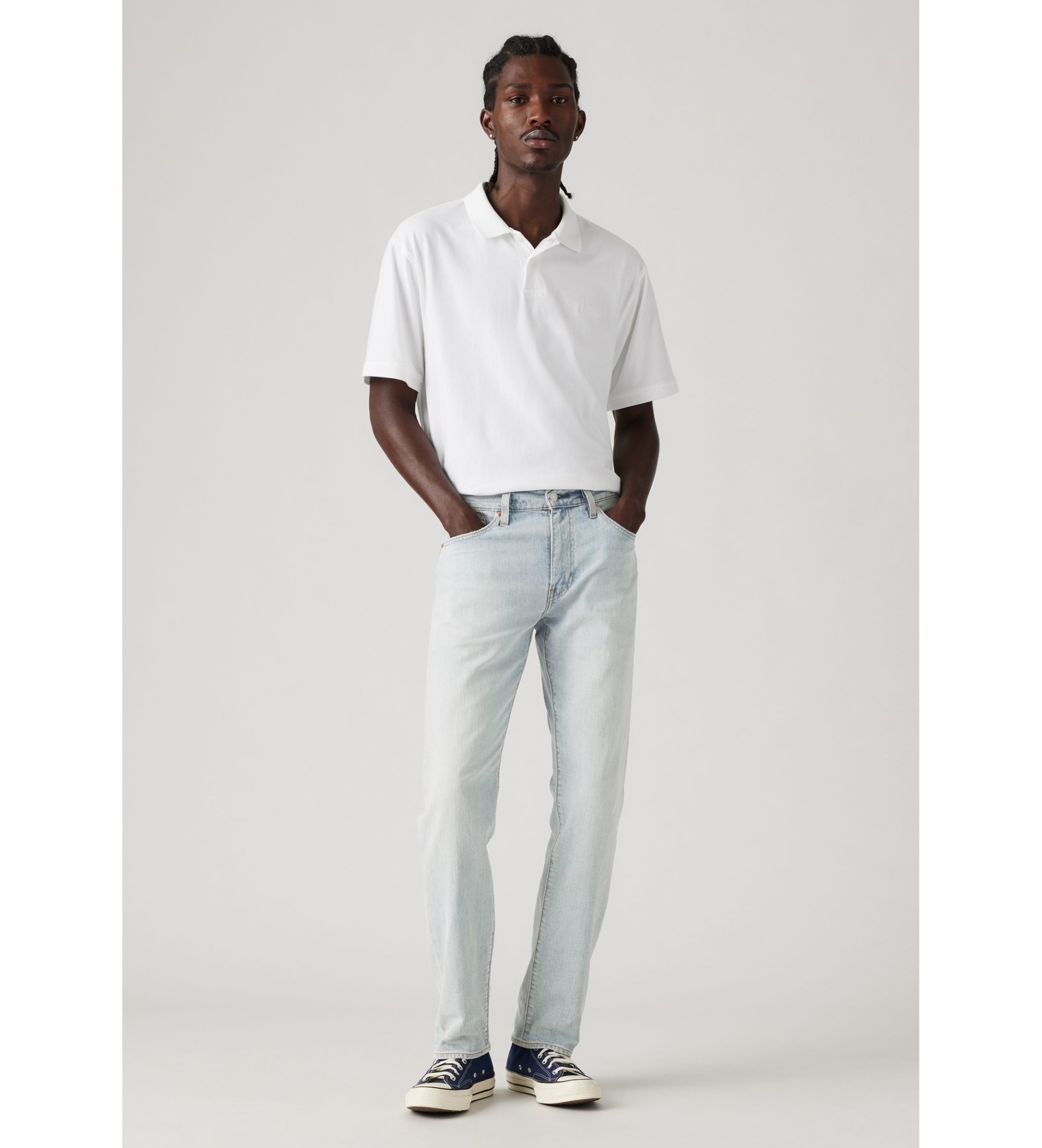 Levi's für Herren. 29507-1638 Jeans 502 Taper Lightweight blau (34/32), Lässig, Baumwolle, Denim