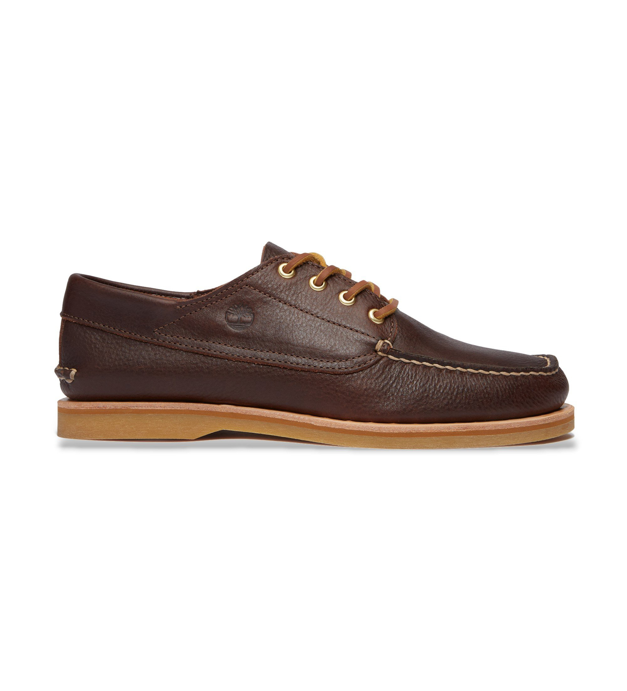 Timberland für Herren. TB0A5NJ1W011 Handgefertigt braun nautisch (41.5 W), Leder, Wohnung, Schnürsenkel, Klassisch