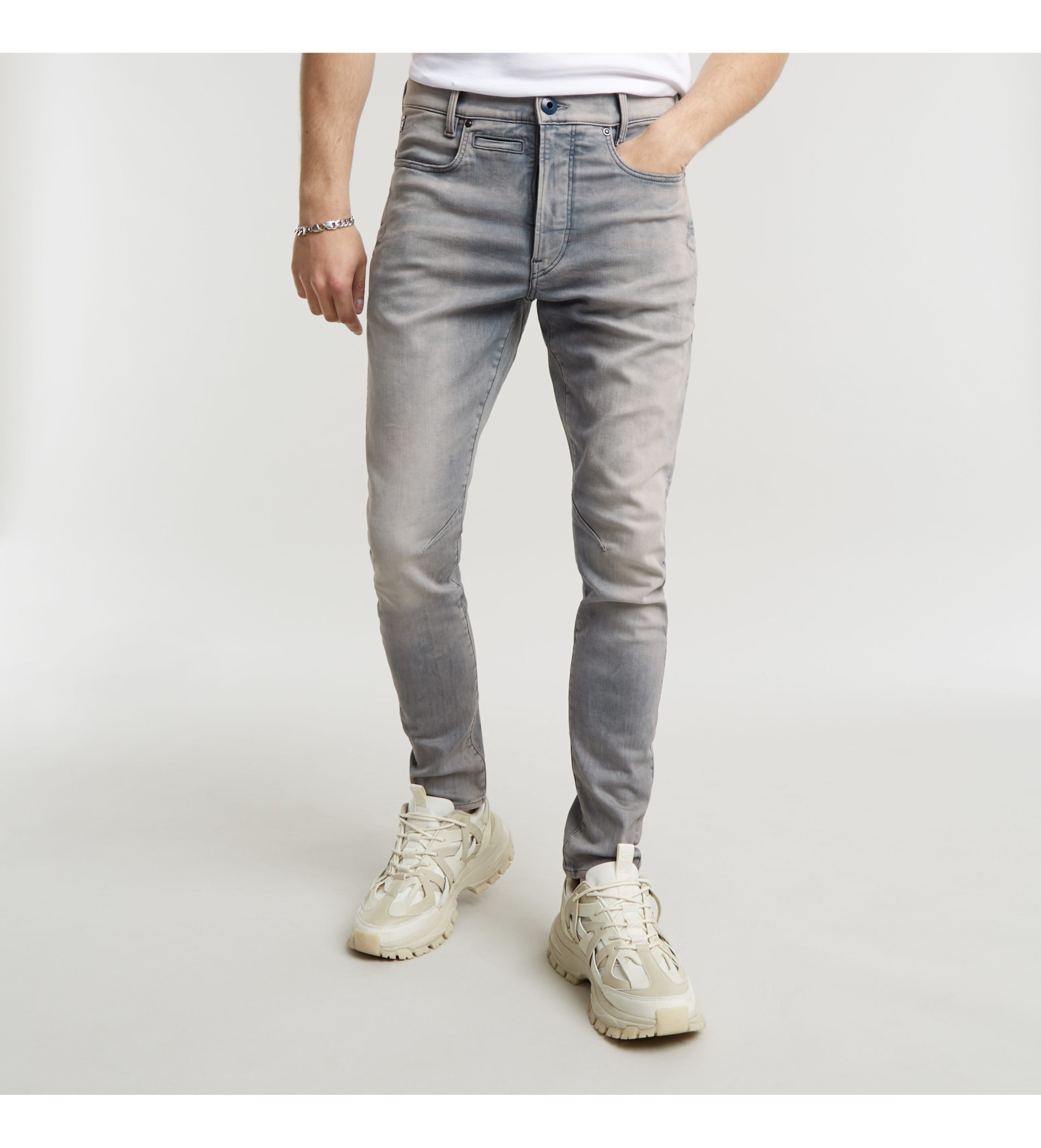 G-Star für Herren. D05385-9882-C587 Jeans D-Staq 3D Slim blau (36/34), Lässig, Baumwolle, Denim