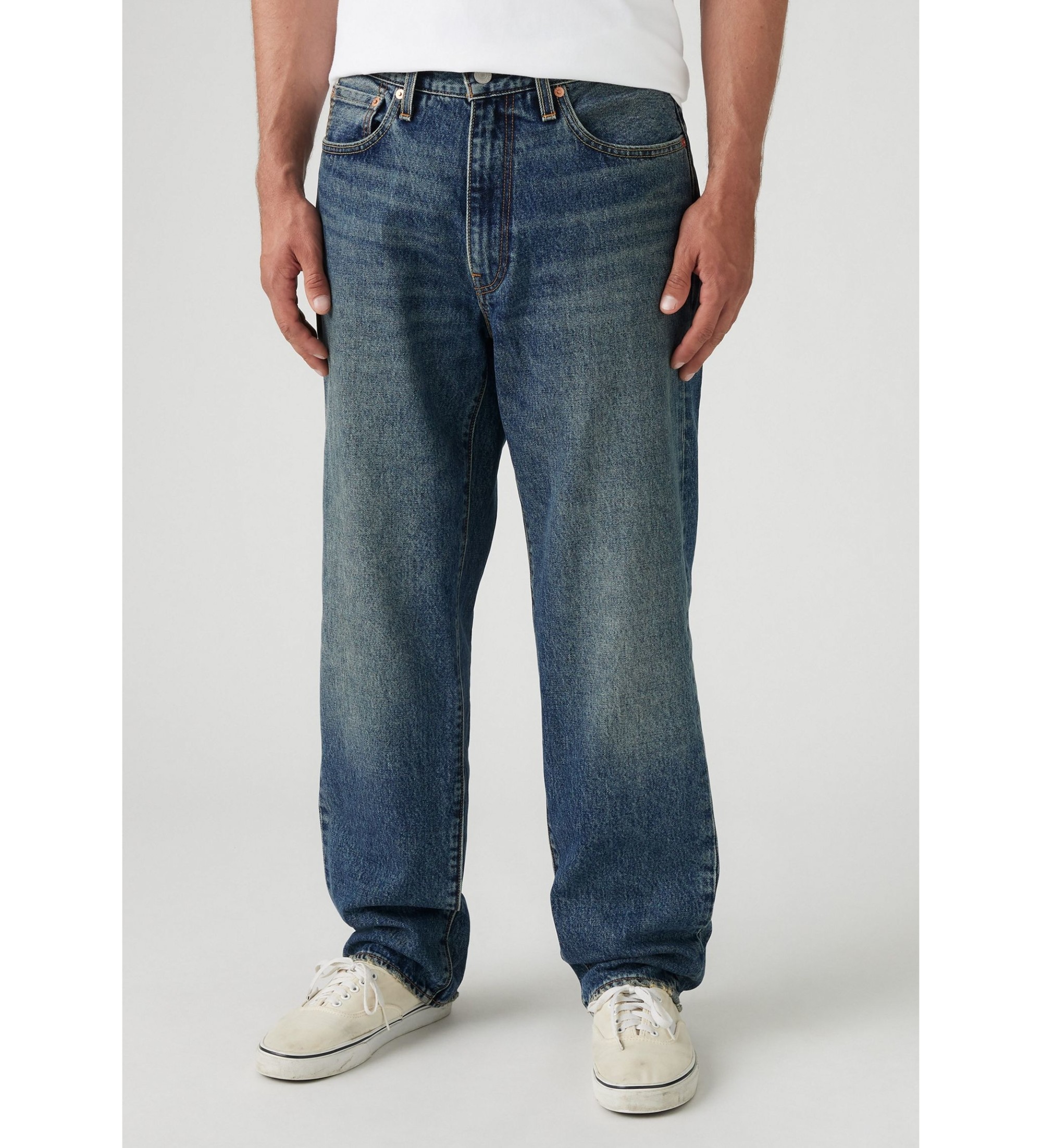 Levi's für Herren. 29037-0059 Jeans 568 Stay Loose blau (34/32), Lässig, Baumwolle, Denim
