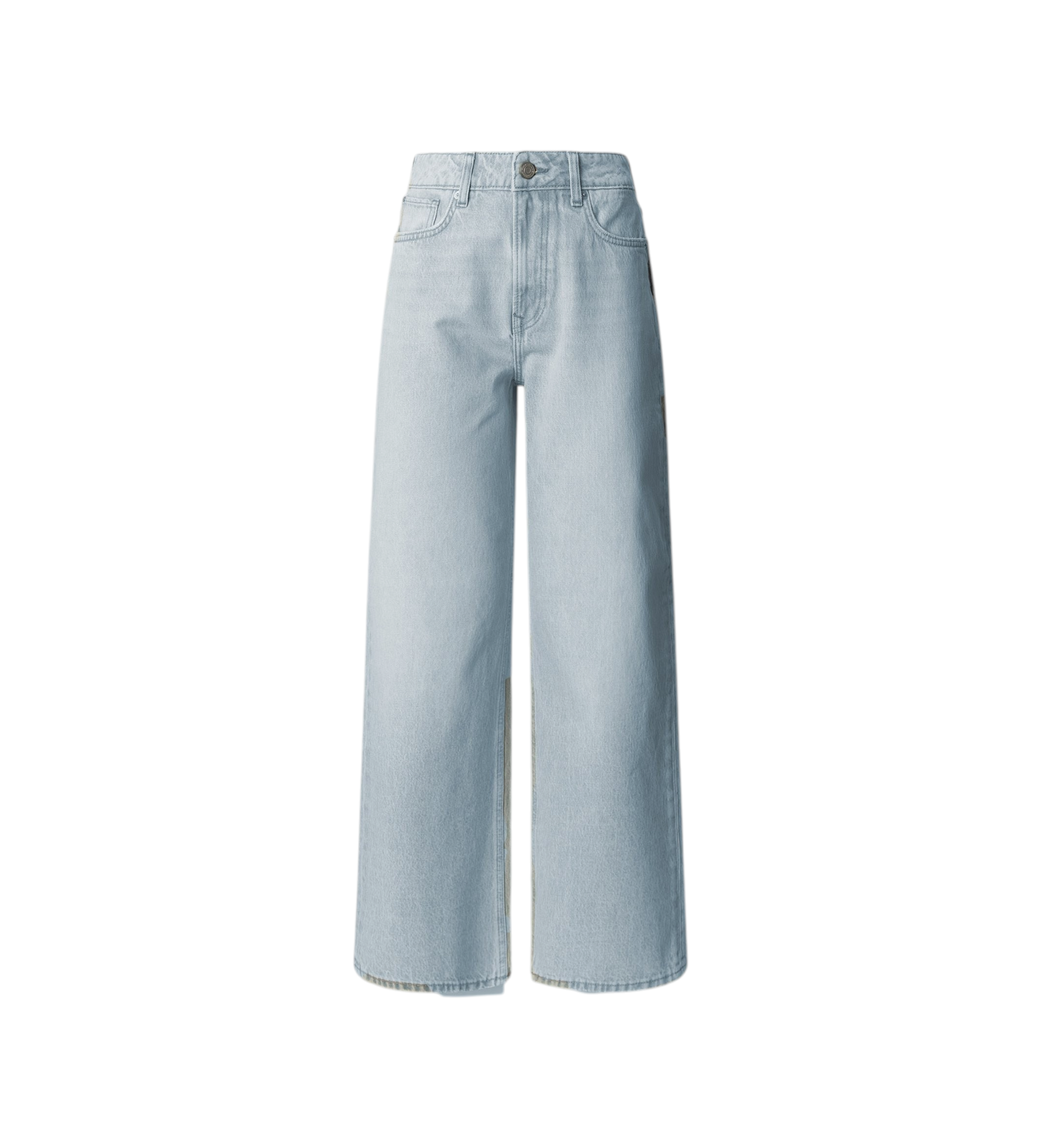 Pepe Jeans für Damen. PL20473182S1 Jeans Straight Lexa hellblau (27/28), Lässig, Baumwolle, Denim
