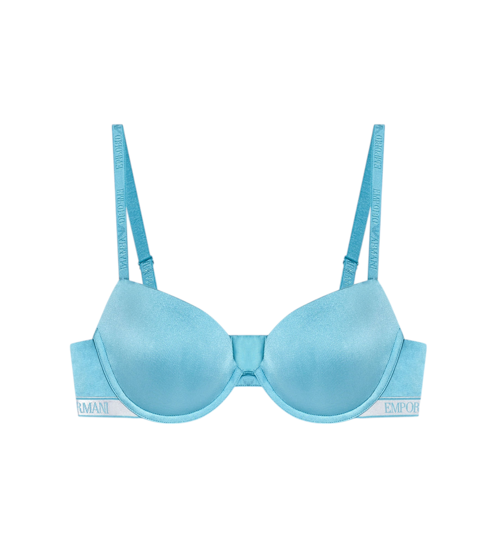 Emporio Armani für Damen. EW000379_AF19028 Blauer Modern-BH (100C), Heimtextilien, Polyamid
