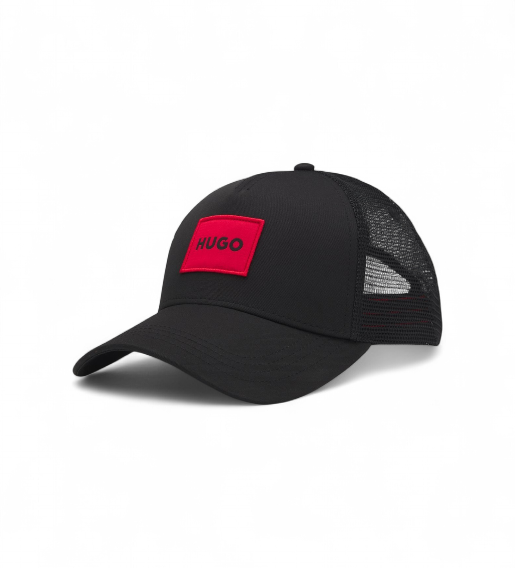 HUGO für Herren. 50519398 Kappe Kody schwarz (OSFA), Lässig, Polyester