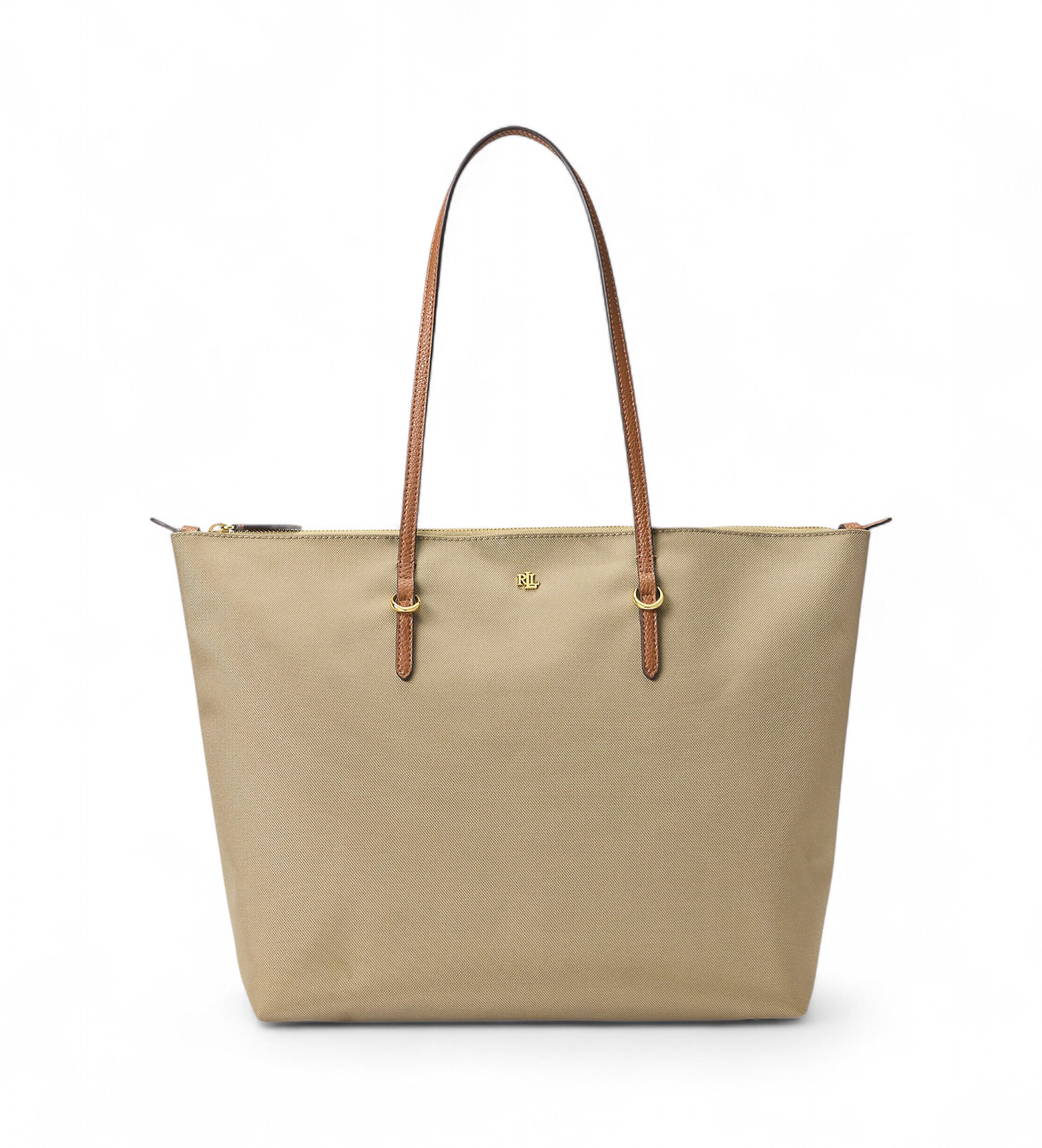Lauren Ralph Lauren für Damen. 431950007003 Keaton große Nylon Tragetasche beige (OSFA), Lässig