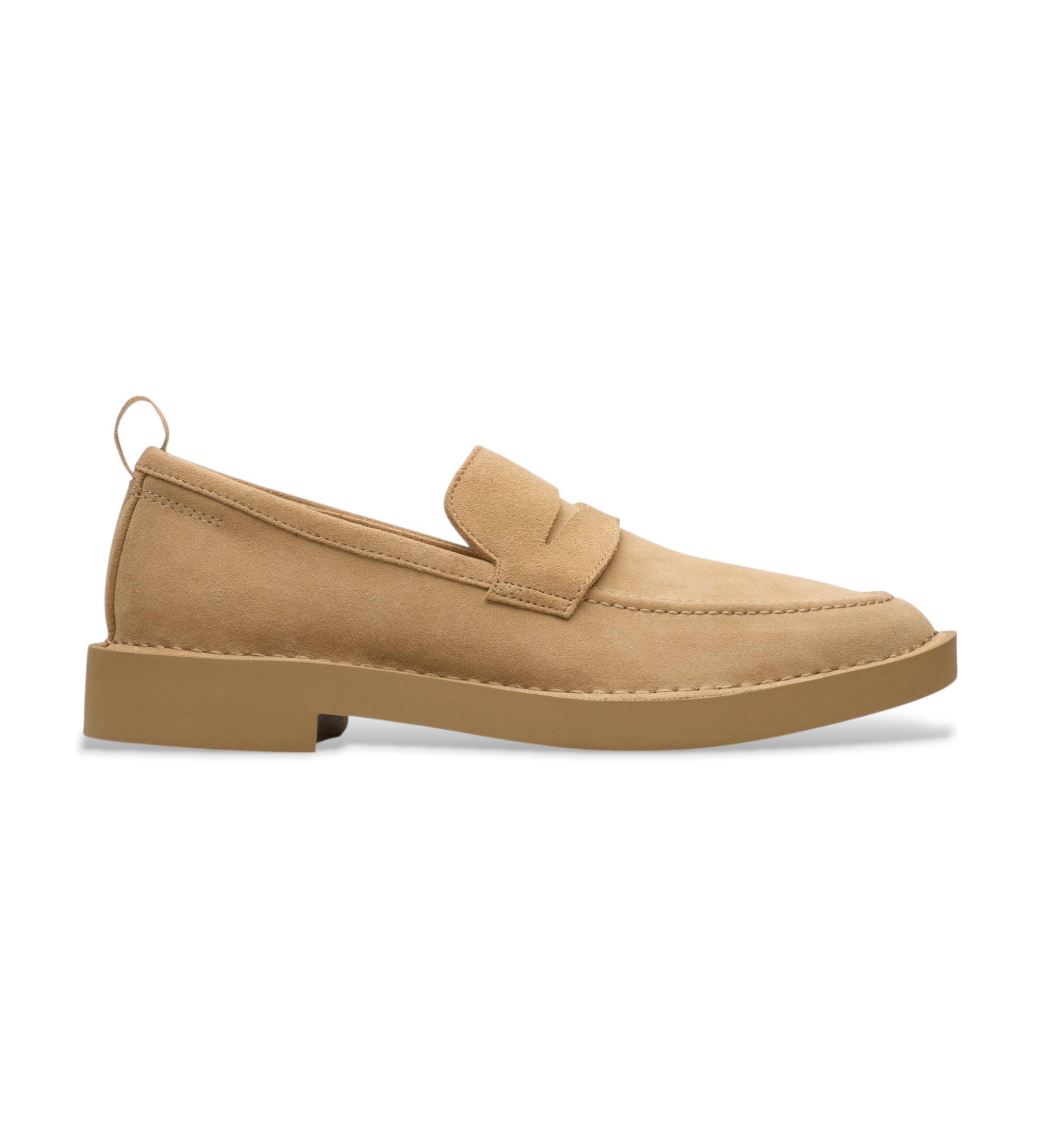 Clarks für Herren. 26180847 Martock-Ledermokassins in Braun (41.5), Wohnung, Wildleder, Keine, Lässig, Party, Klassisch