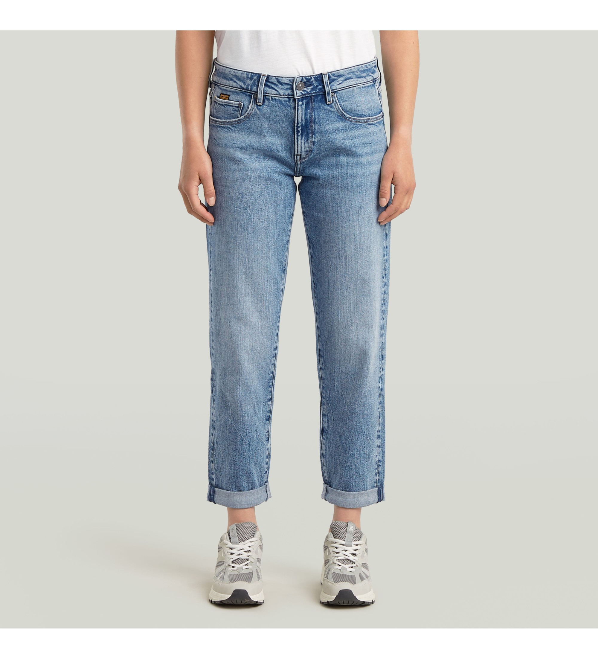 G-Star für Damen. D15264-D930-H078 Blaue Kate Boyfriend-Jeans (32/30), Lässig, Baumwolle, Denim