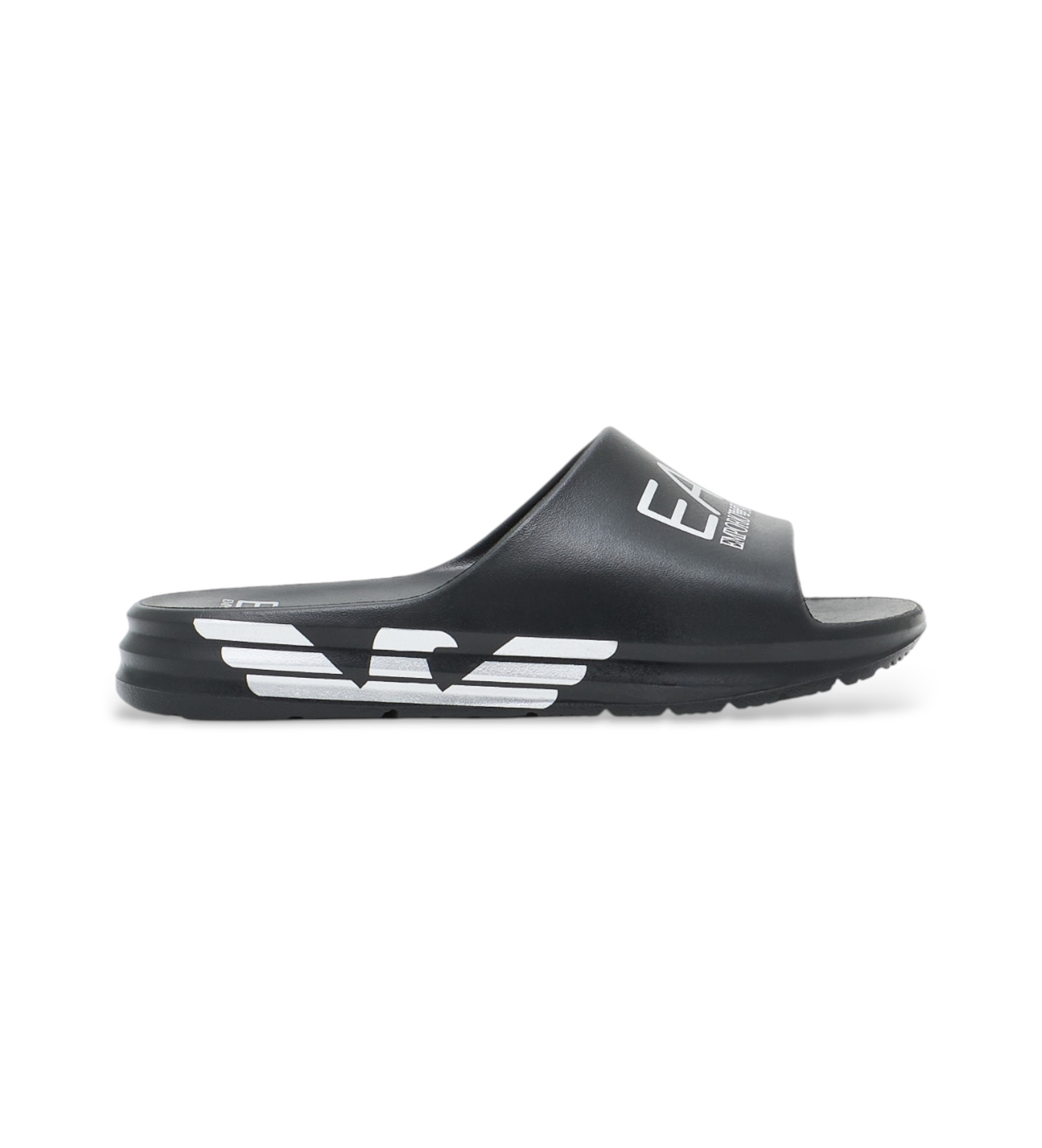 EA7 für Herren. 7X000356_AF18618 Flip-Flops ?Crusher Distance? in Schwarz (41), Wohnung, Keine, Strandbekleidung