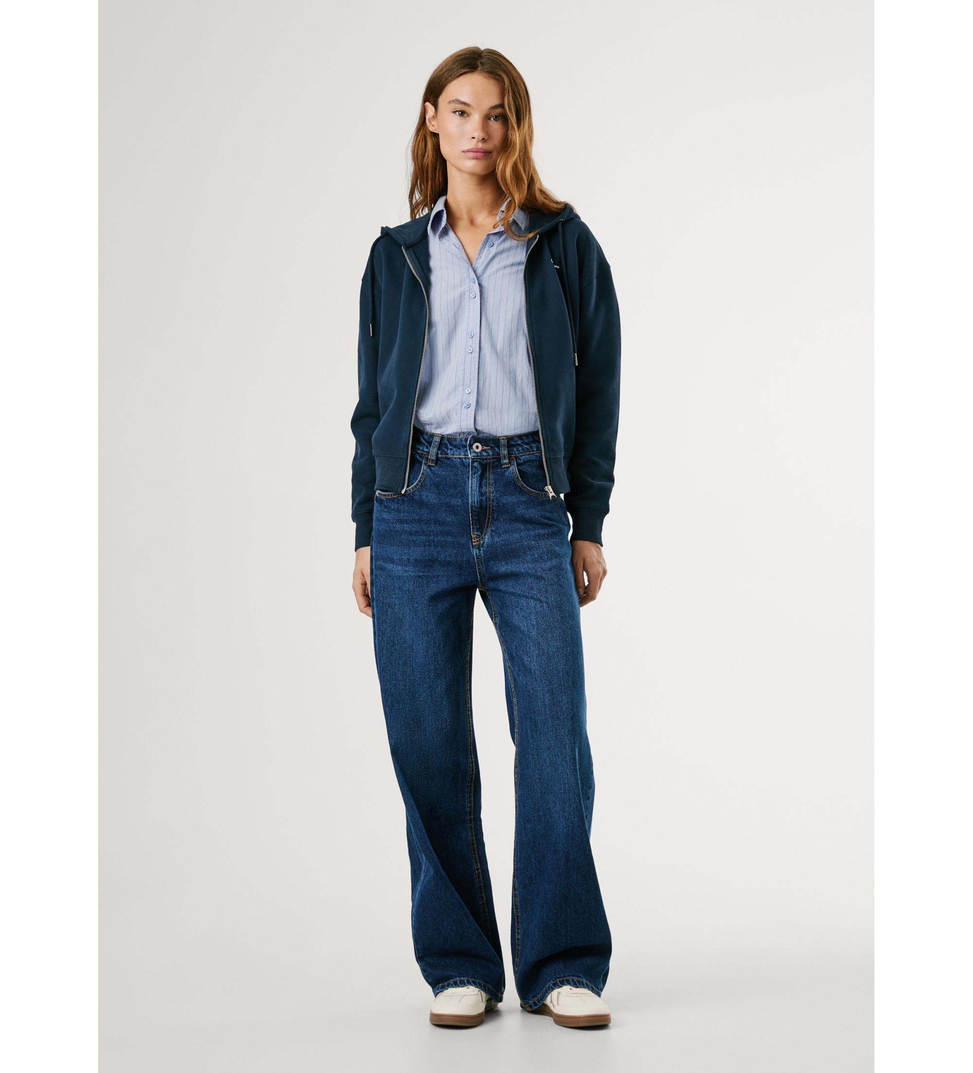 Pepe Jeans für Damen. PL2050696S0 Blaue Lexa-Jeans (30/30), Lässig, Baumwolle, Denim