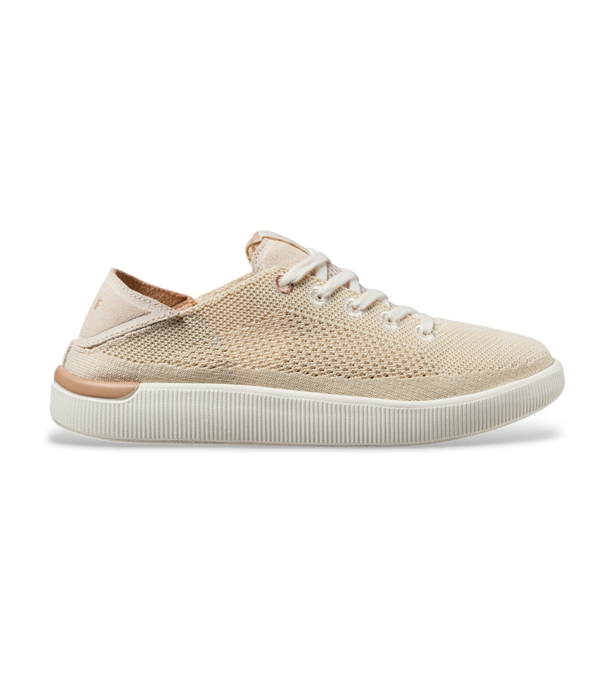 Reef für Damen. CJ5991 Neptune-Sneaker in Taupe (37.5), Beige, Stoff, Wohnung, Schnürsenkel, Lässig